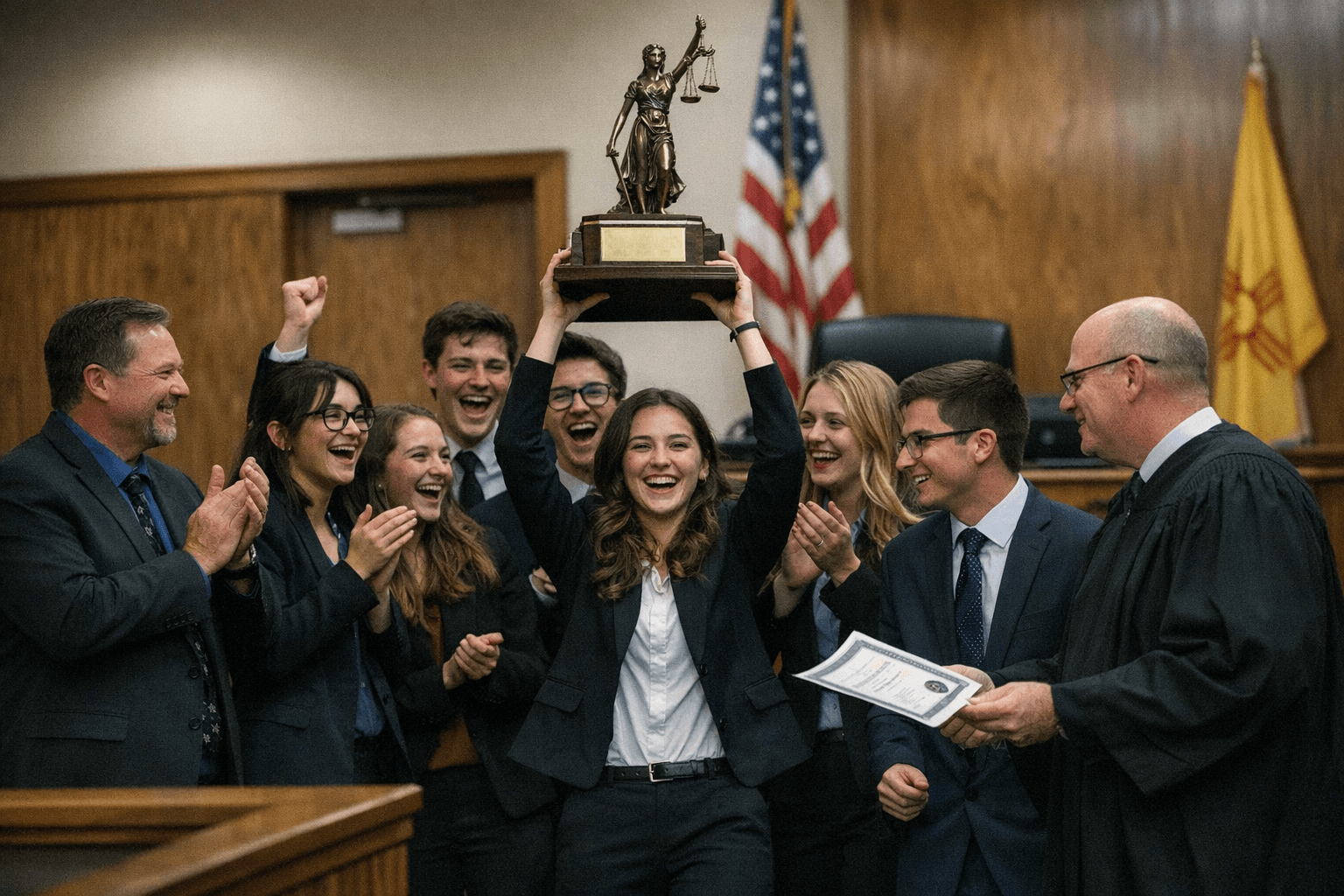 Animas High School Mock Trial Team Wins 2026 New Mexico State Championship