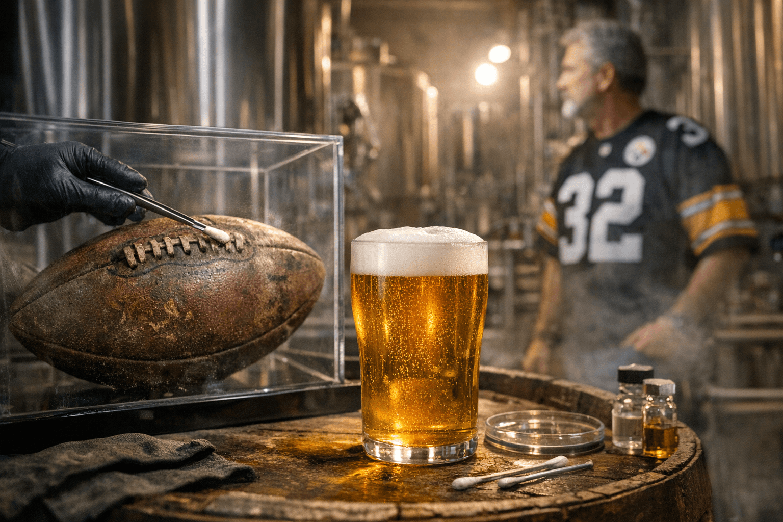 Pittsburgh Brewing Infuses New Beer With Immaculate Reception Football DNA