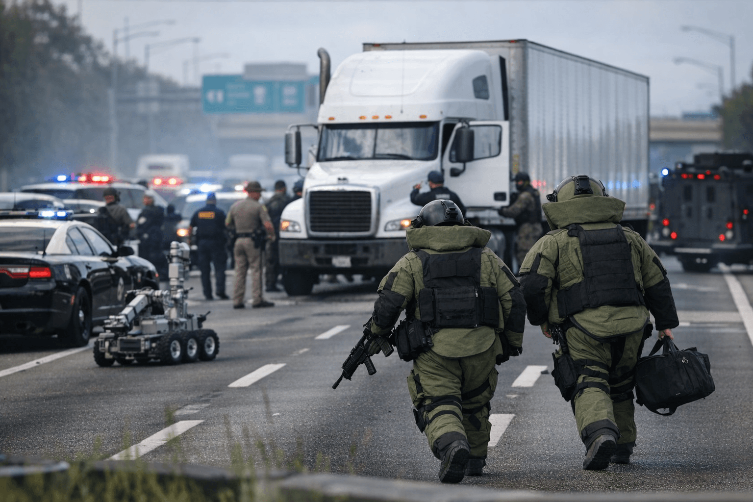 Bomb Scare Shuts Down I-4 in Sanford for 90 Minutes Friday