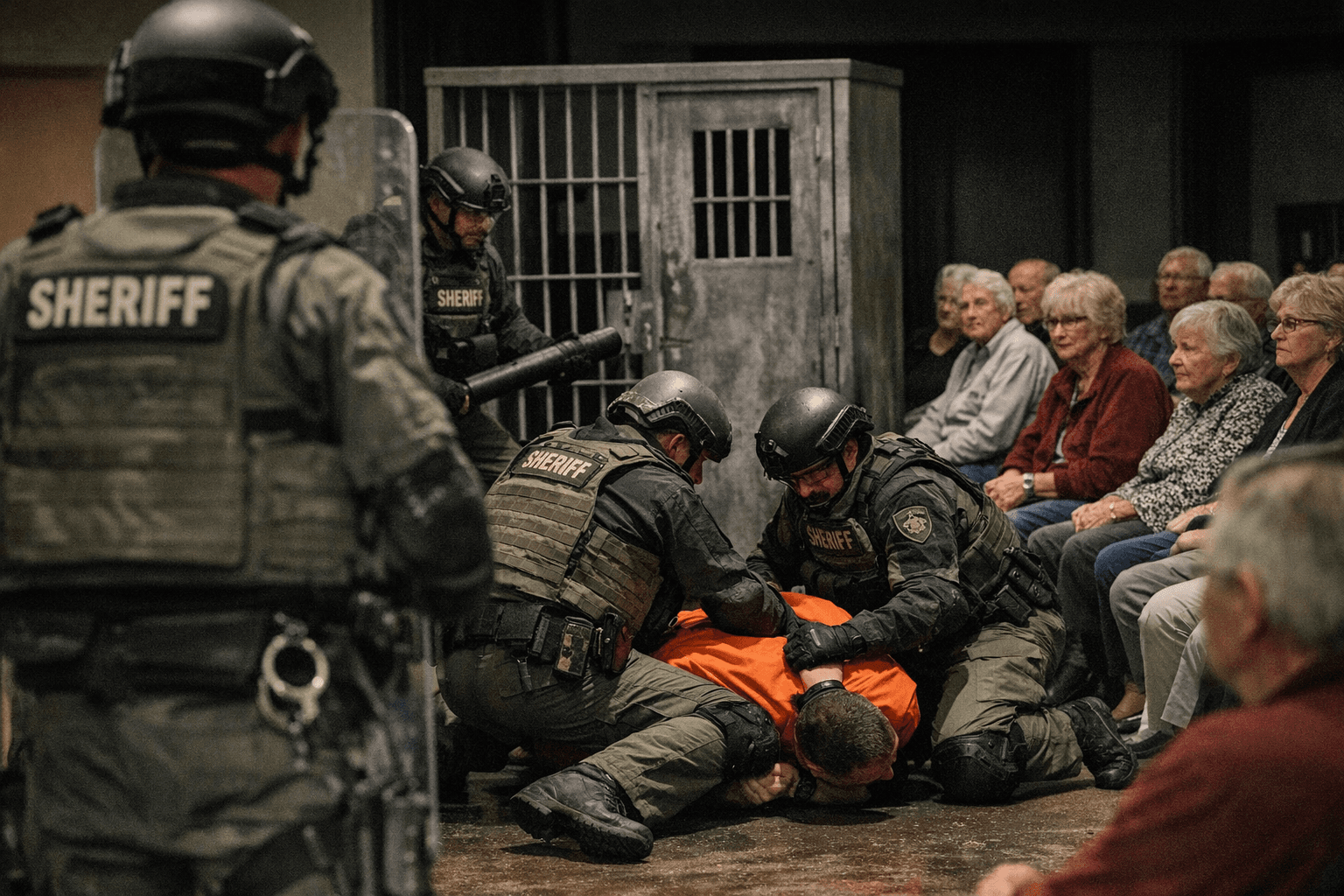 DCSO Deputies Bring Jail Operations Insights to Highlands Ranch Senior Academy