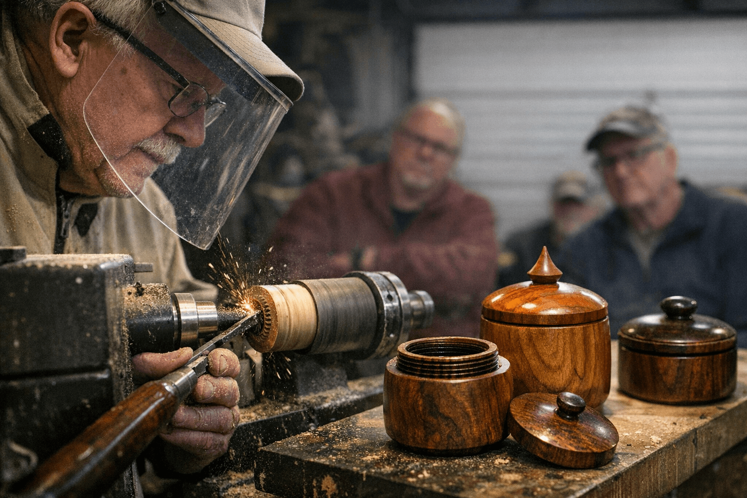 Chippewa Valley Woodturners Guild March Newsletter Covers Threads, Lids, and Exotic Woods