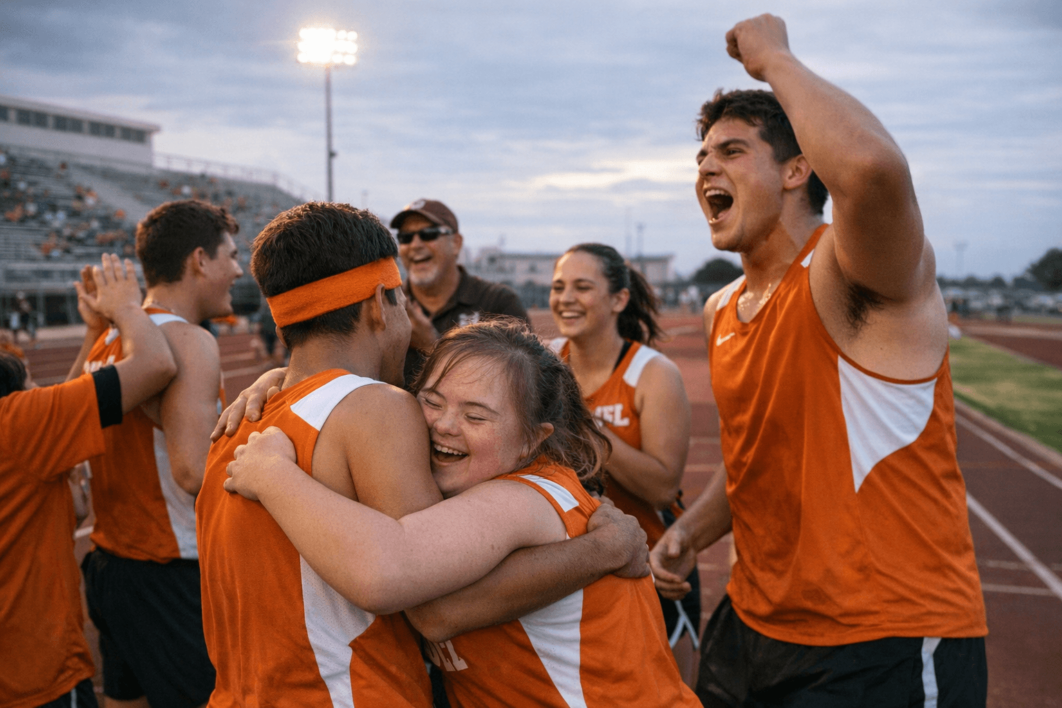 Alice High Unified Track Team Advances to Regionals After Brownsville Meet