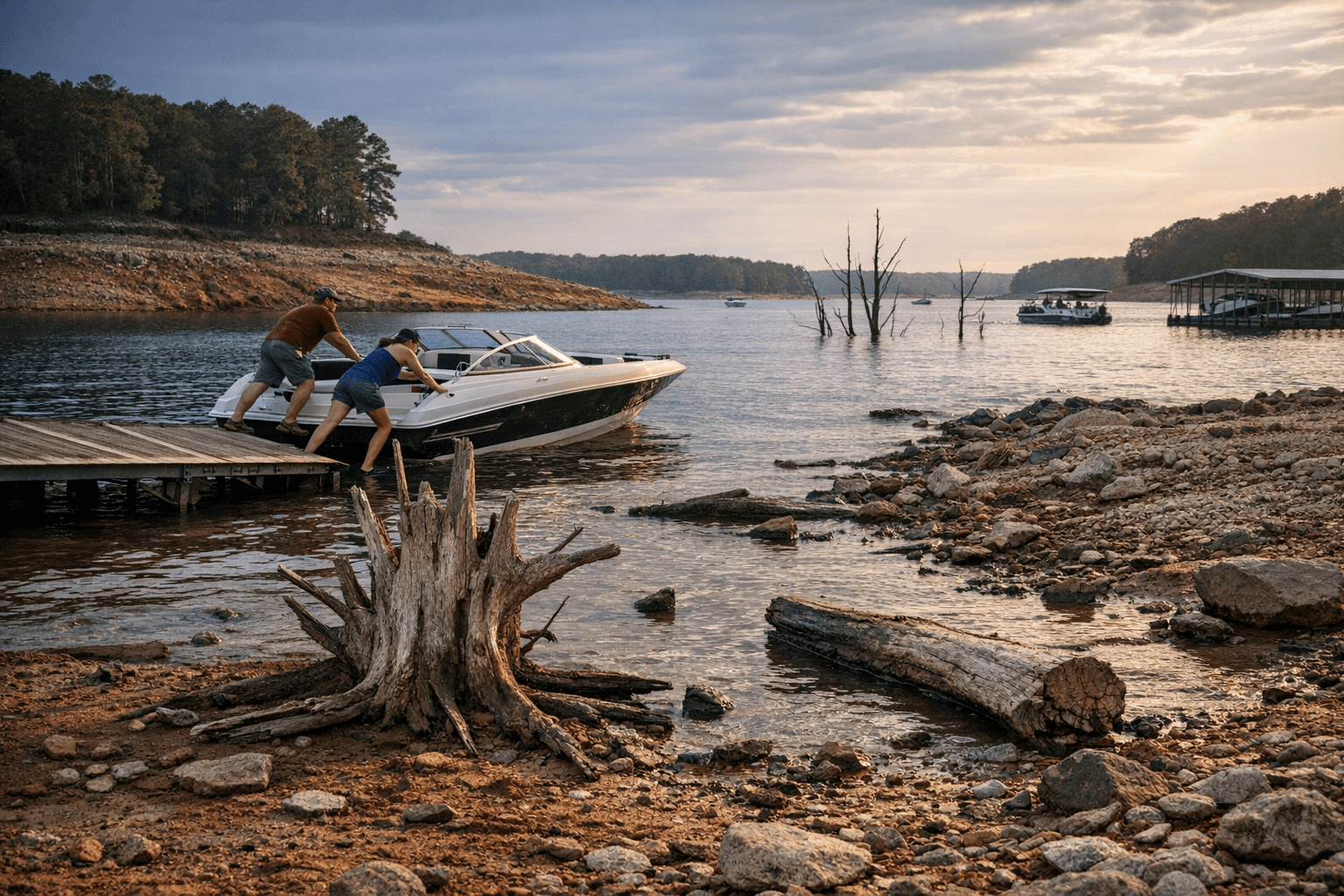Lake Lanier Sits Five Feet Below Full Pool Ahead of Summer