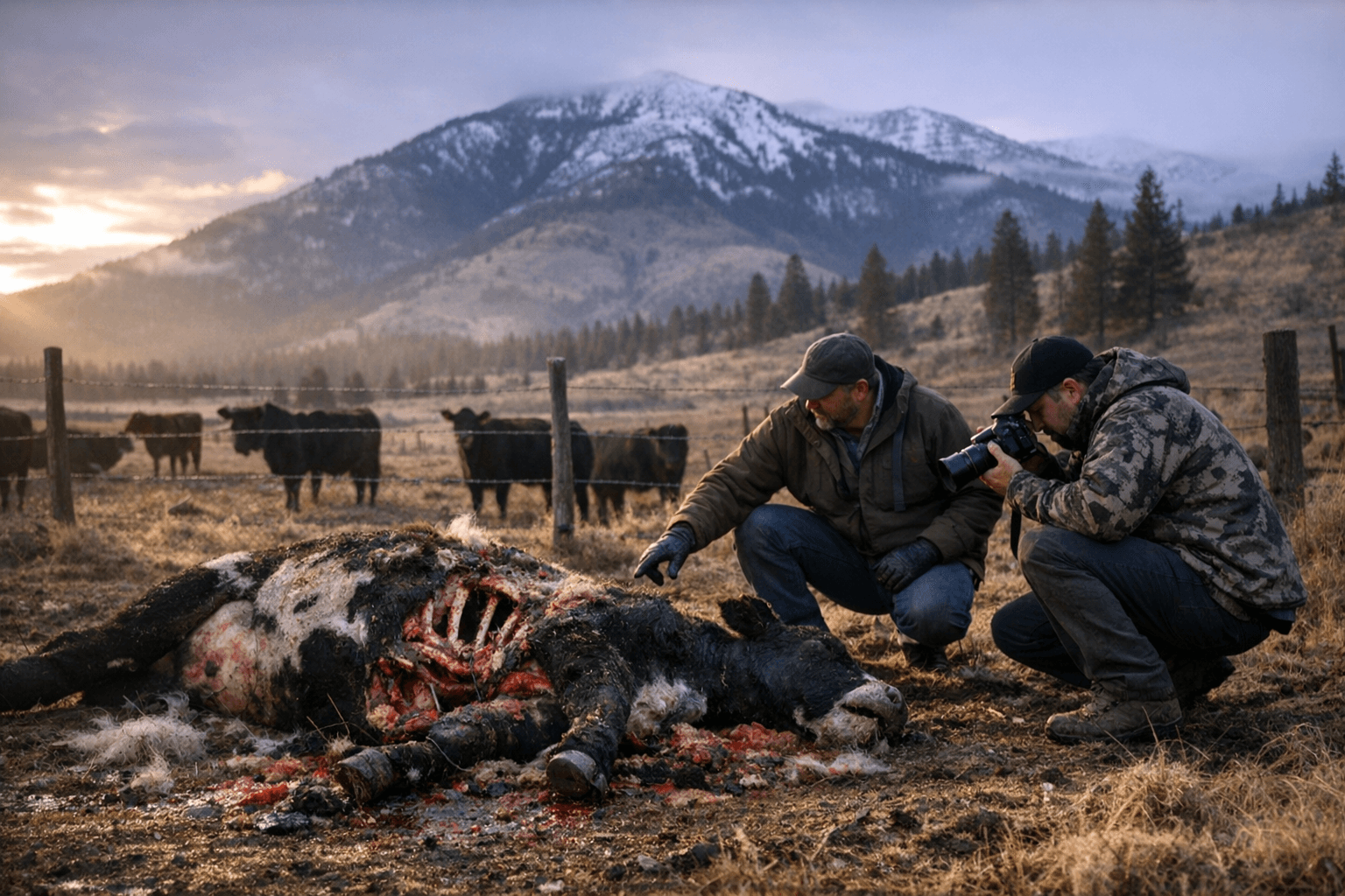 ODFW Confirms Two Wolf Depredations Near Mt. Harris in Union County