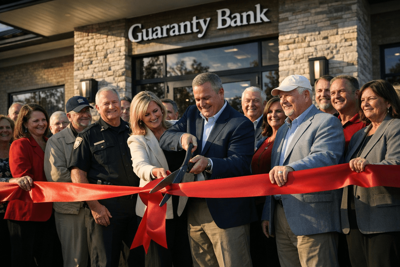 Guaranty Bank Oxford Branch Celebrates Grand Opening With Chamber Ribbon Cutting