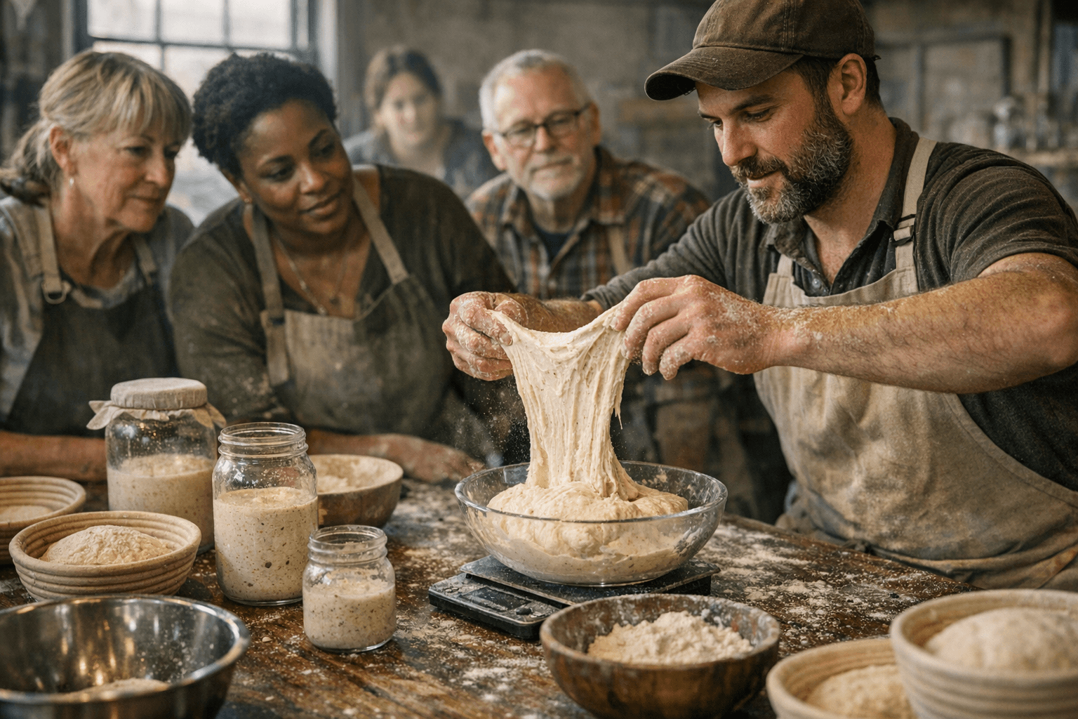 Sourdough Workshops and Starter Socials Surge Across the U.S. in April