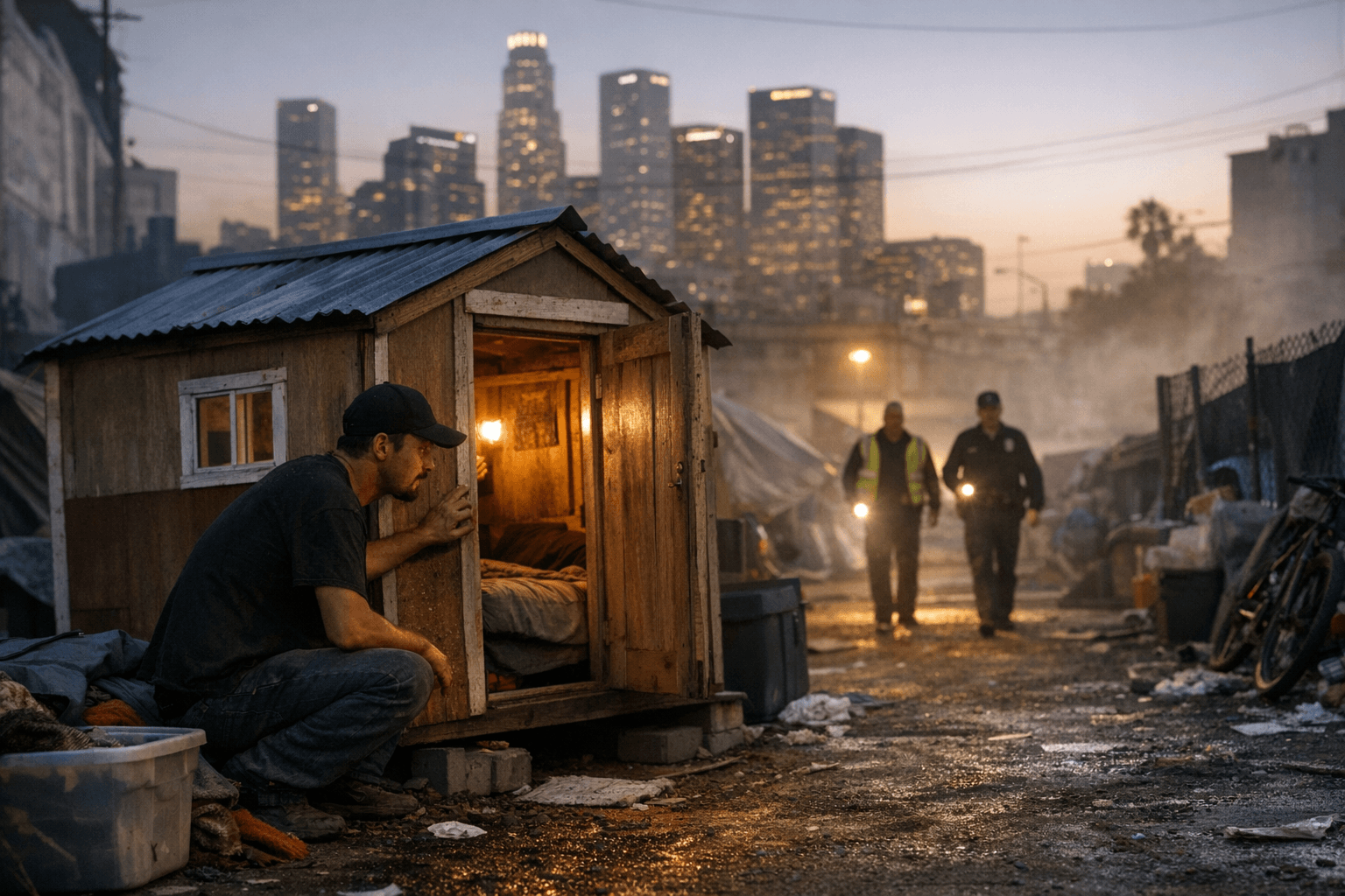 Man's Illegal Tiny House