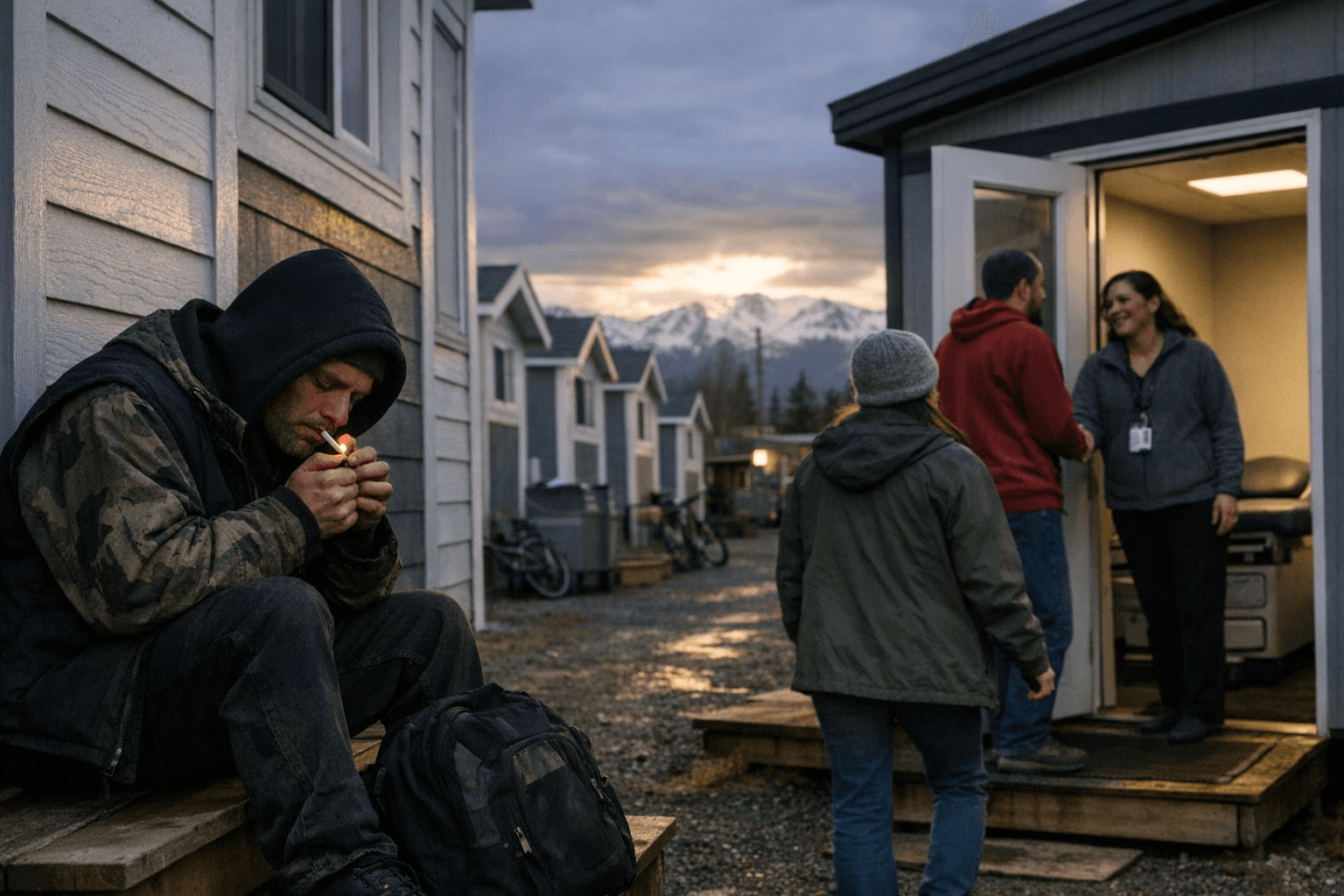 Anchorage Pairs Tiny Homes With On-Site Addiction Treatment for Homeless Residents