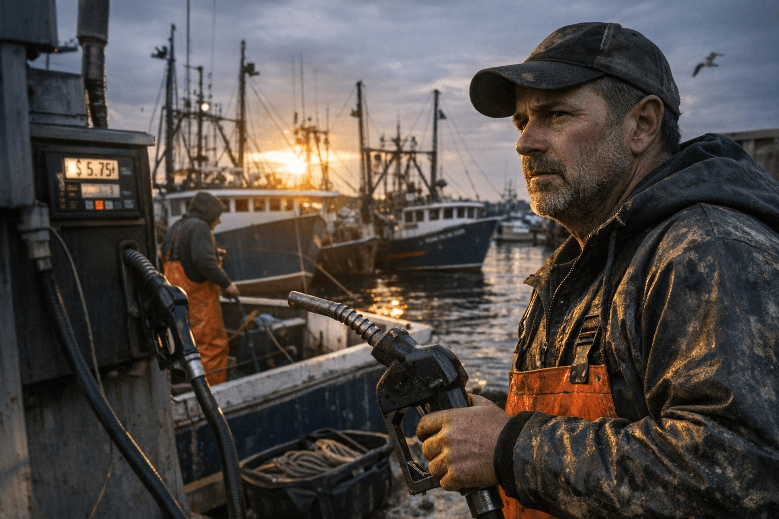 Rhode Island Diesel Prices Surge 50%, Crushing Fishing Fleet Profit Margins
