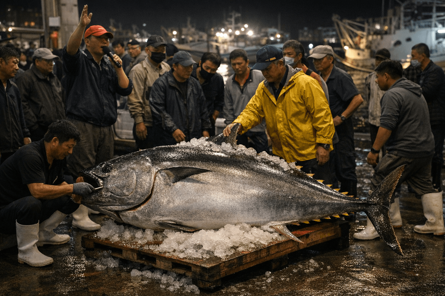 Taiwan's First Bluefin of the Season Fetches Record NT$10,600 Per Kilogram