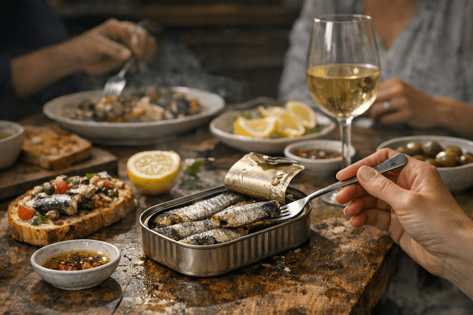 סרדינים בפחית: הדג הצנוע שכבש את שולחנות הטרנד