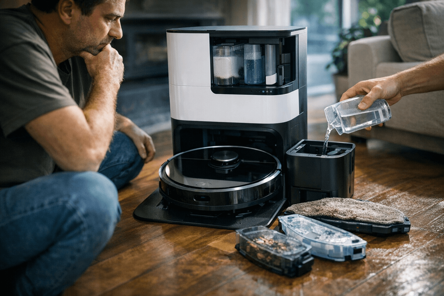 תחנת "הכל-באחד" לשואב רובוטי: האם שווה את המחיר?