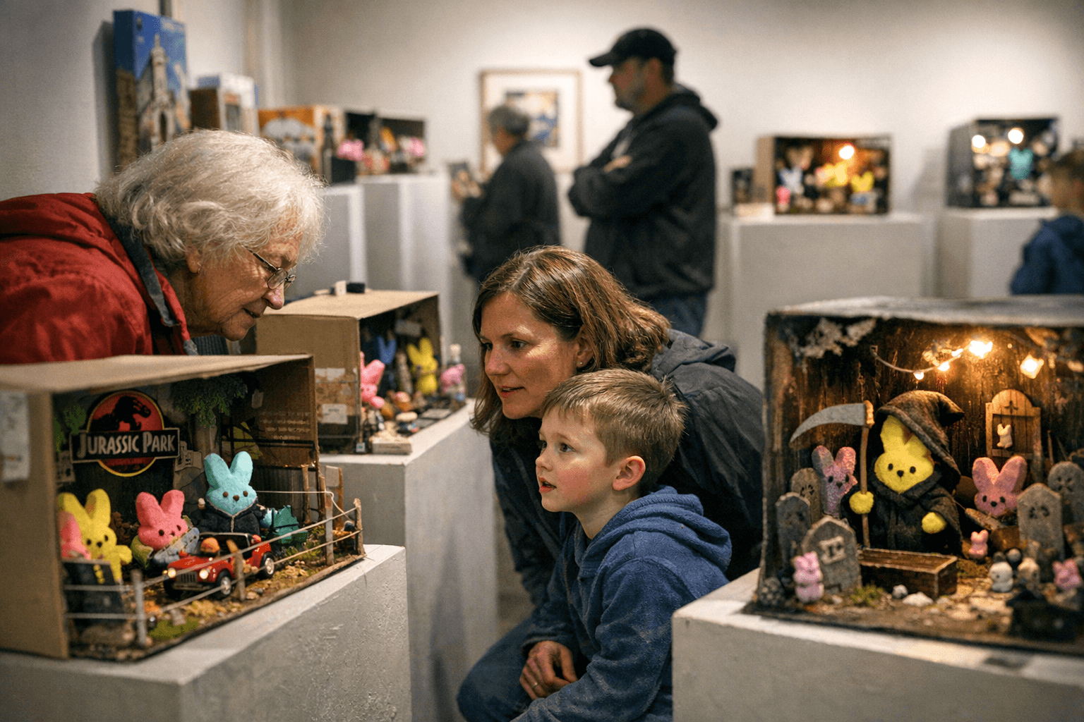 Library Arts Center Hosts 15th Annual PEEPS Diorama Contest in Newport