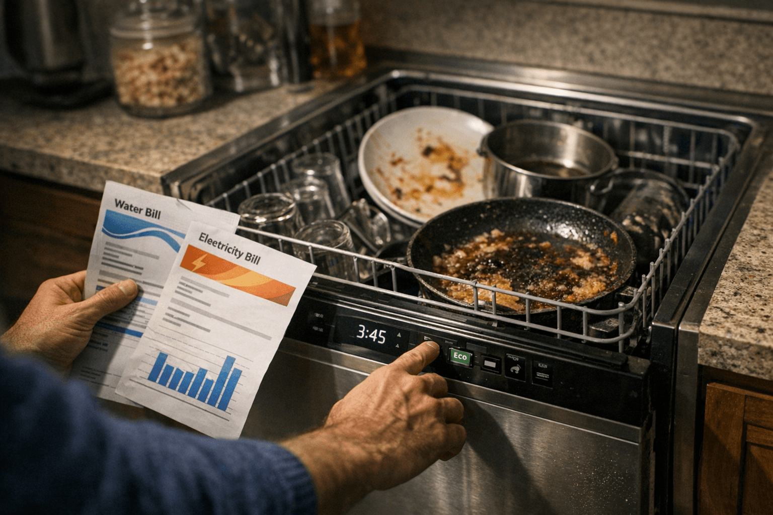 תכניות המדיח שחוסכות כסף: מדריך השוואה מעשי לצריכת משאבים