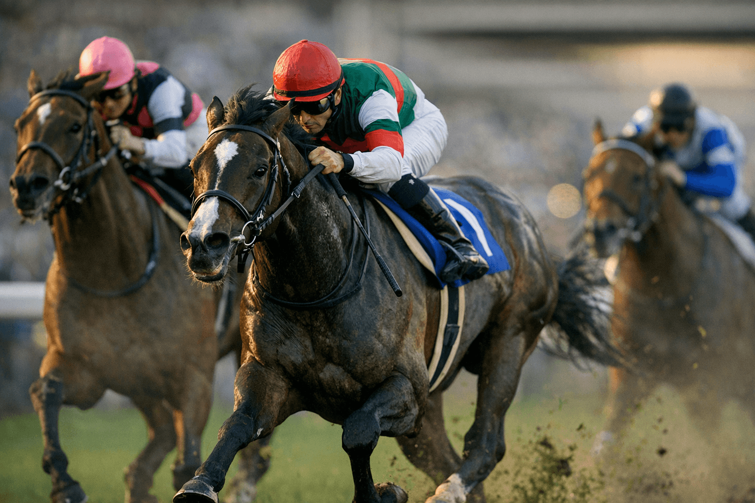 Suzu Khalom Surges Late to Claim Grade 3 Lord Derby Challenge Trophy