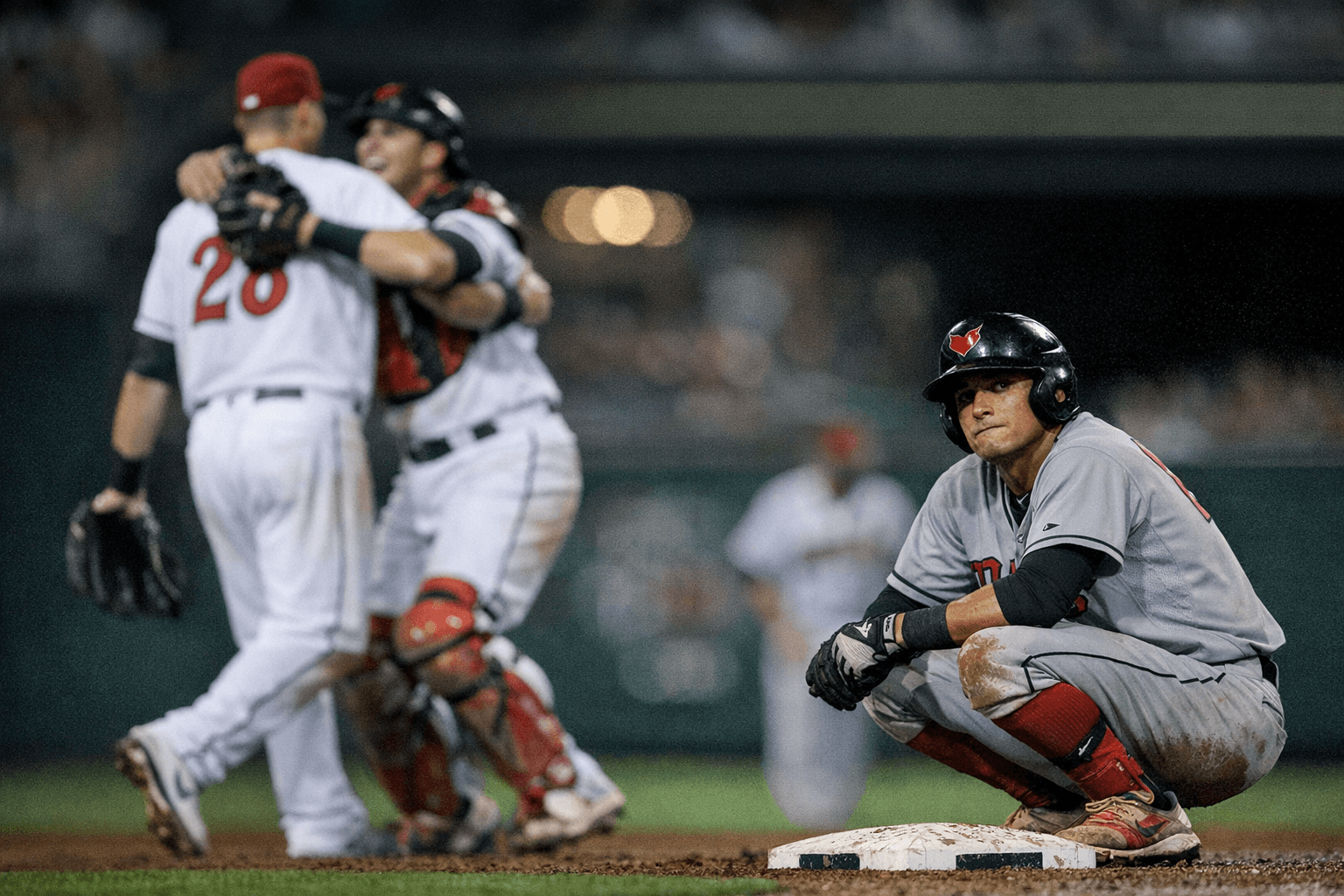 Indians Shut Out Bats 5-0, Davis and Relievers Limit Louisville to Two Hits