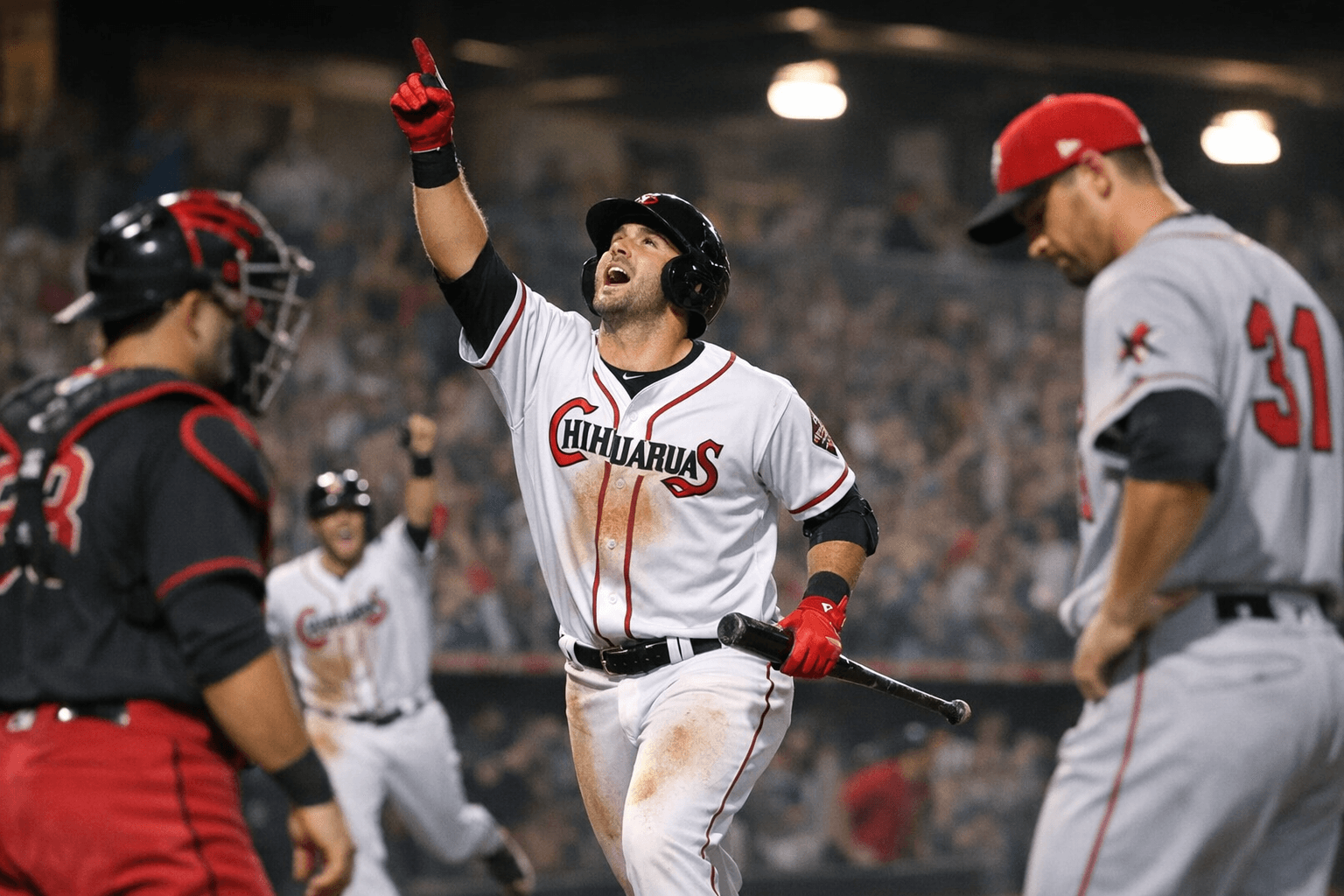 El Paso Chihuahuas Pull Away Late, Beat Albuquerque 6-3 in Series Opener