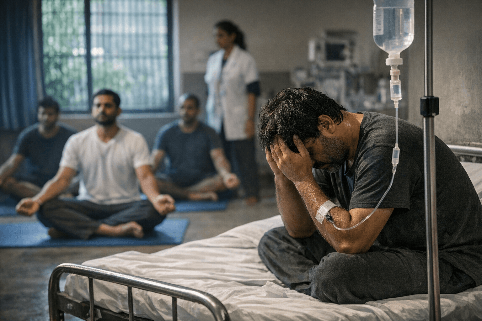 NIMHANS Study: Yoga Halves Opioid Withdrawal Time to 5 Days