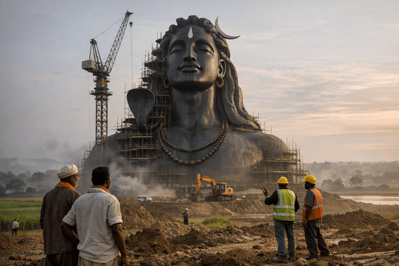 Isha Foundation Plans 112-Foot Adiyogi Statue, Yogic City in Bihar