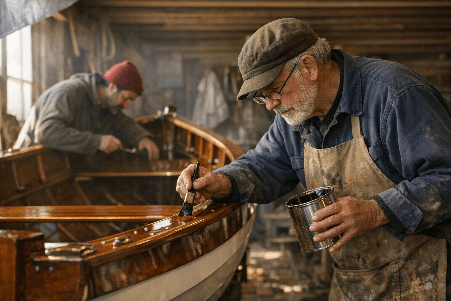 Small Wooden Boat Restorers Get Spring Commissioning Tips, Workshop Links