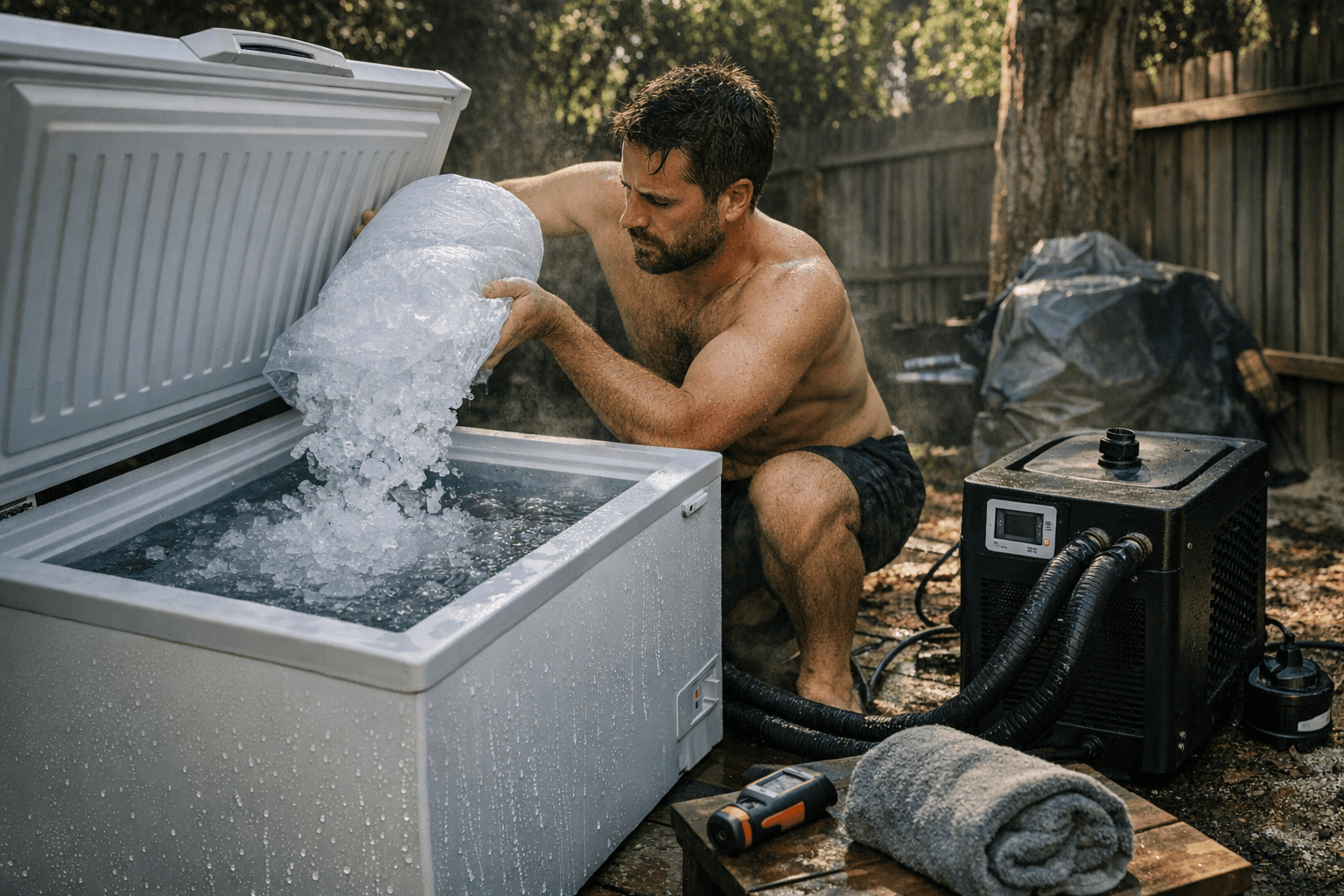 Build Your Own Ice Bath at Home for Less Than Premium Prices