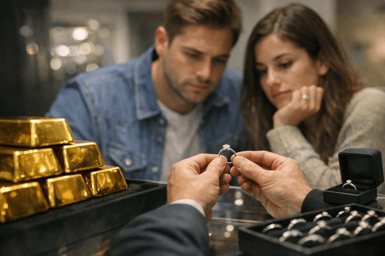 Expensive gold is changing how people buy engagement rings