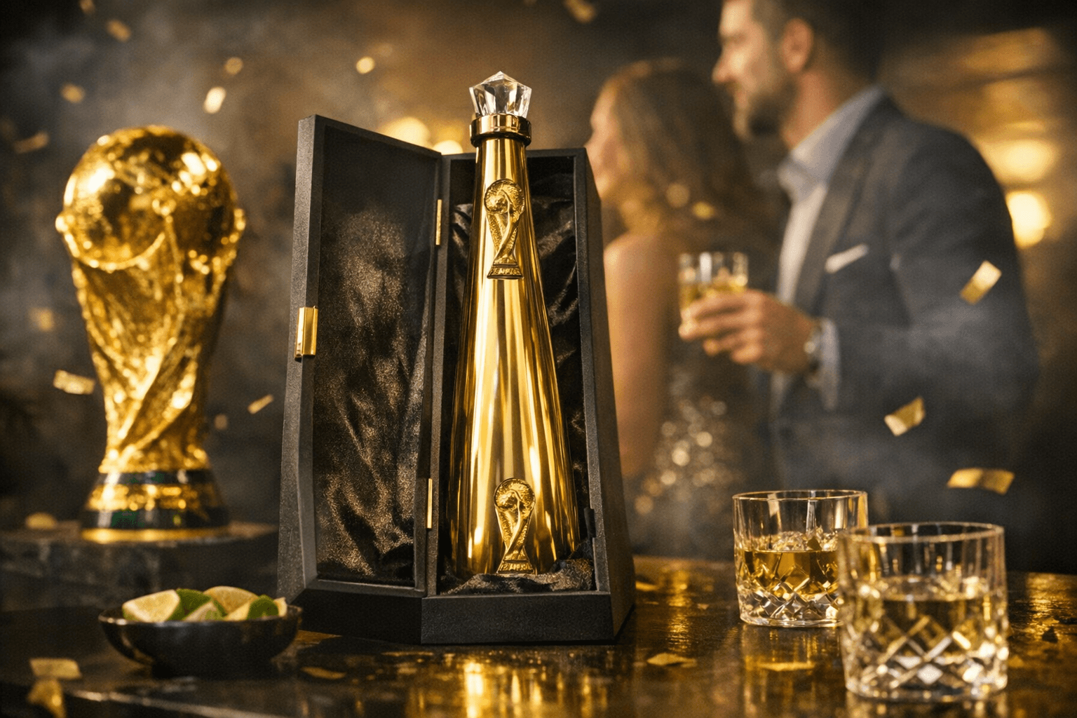 Don Julio 1942 Launches Gold World Cup Bottle as a Collectible Luxury Gift