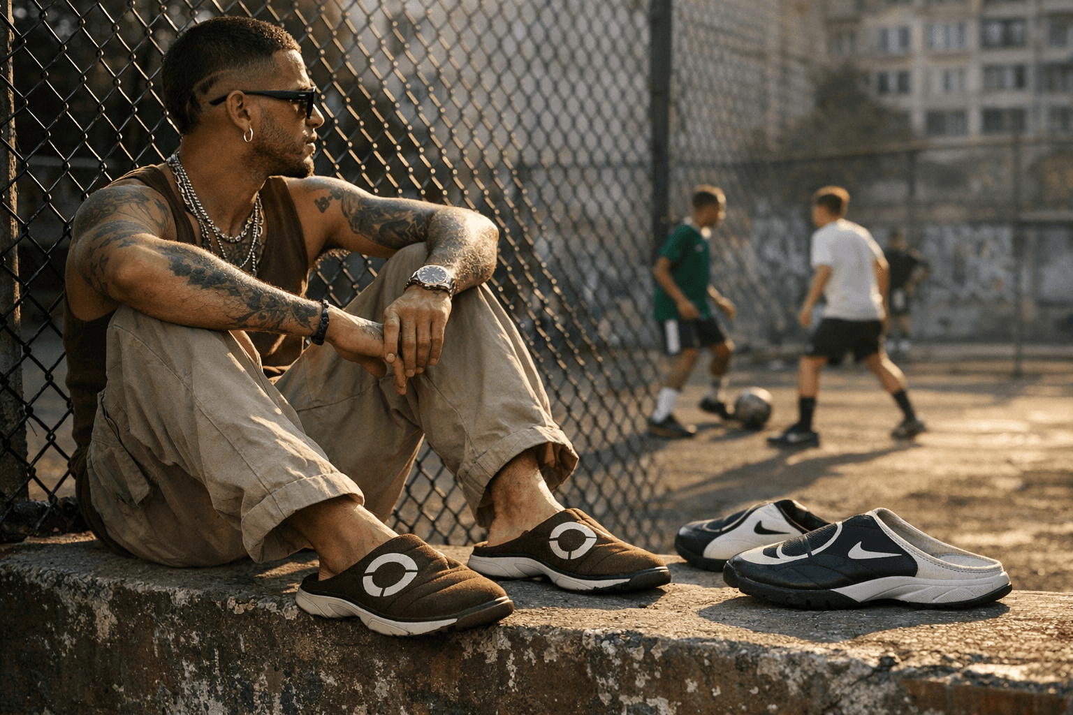 Kids Of Immigrants and Nike Football Reimagine the Total 90 as a Summer Mule