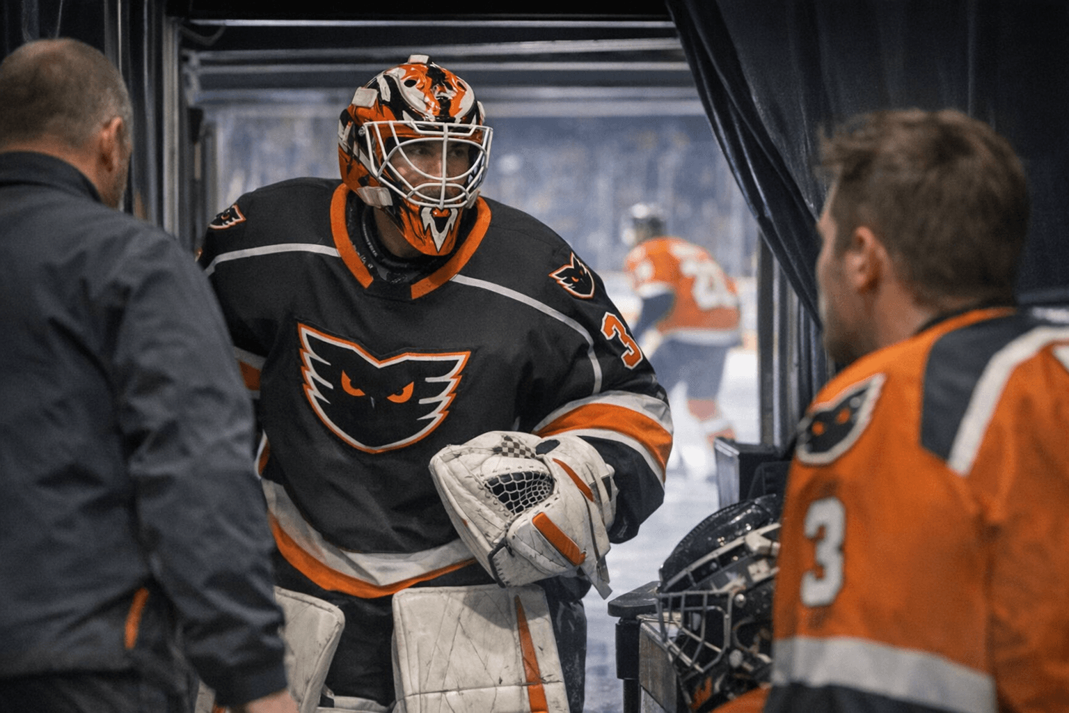 Phantoms Recall Goaltender Bjarnason From ECHL to Bolster Playoff Push