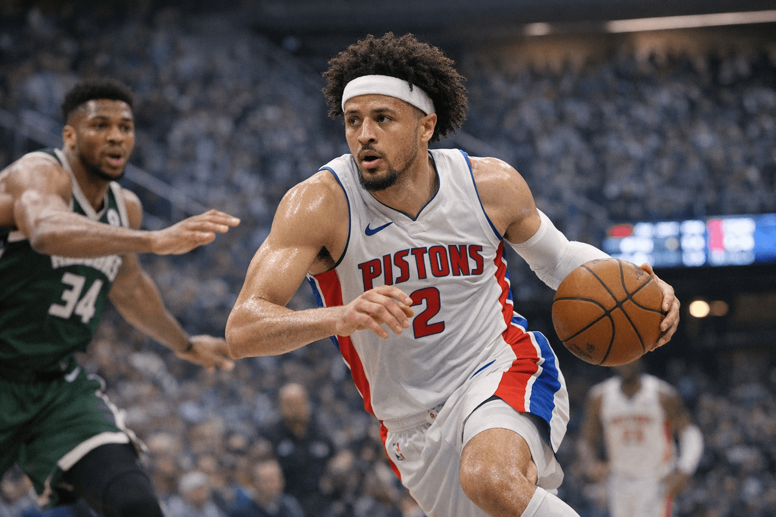 Cade Cunningham Returns From Collapsed Lung, Posts Double-Double in Pistons Win