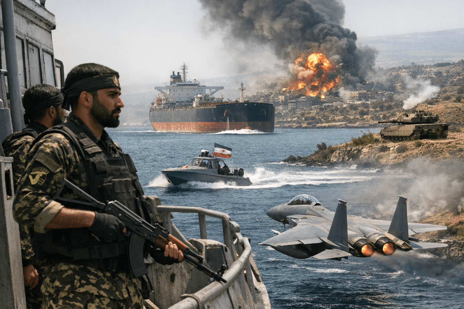 Iran Accuses U.S. of Ceasefire Violations as Lebanon Attacks, Hormuz Tensions Persist