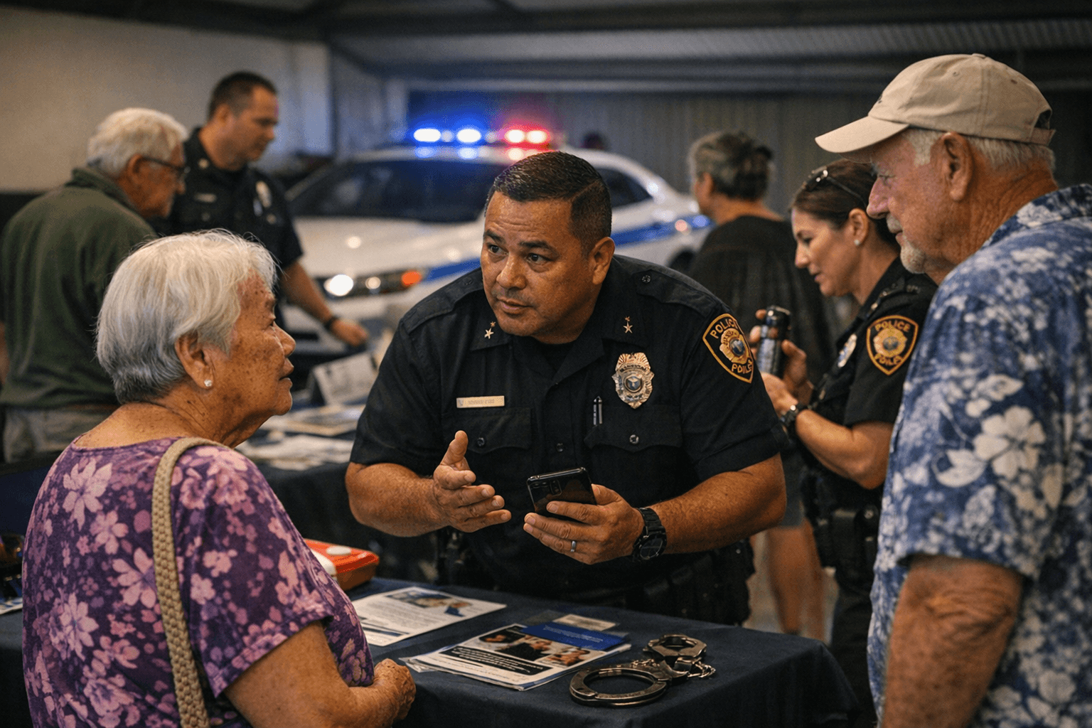Hawaii Police Host Safety Event to Help Protect Senior Residents