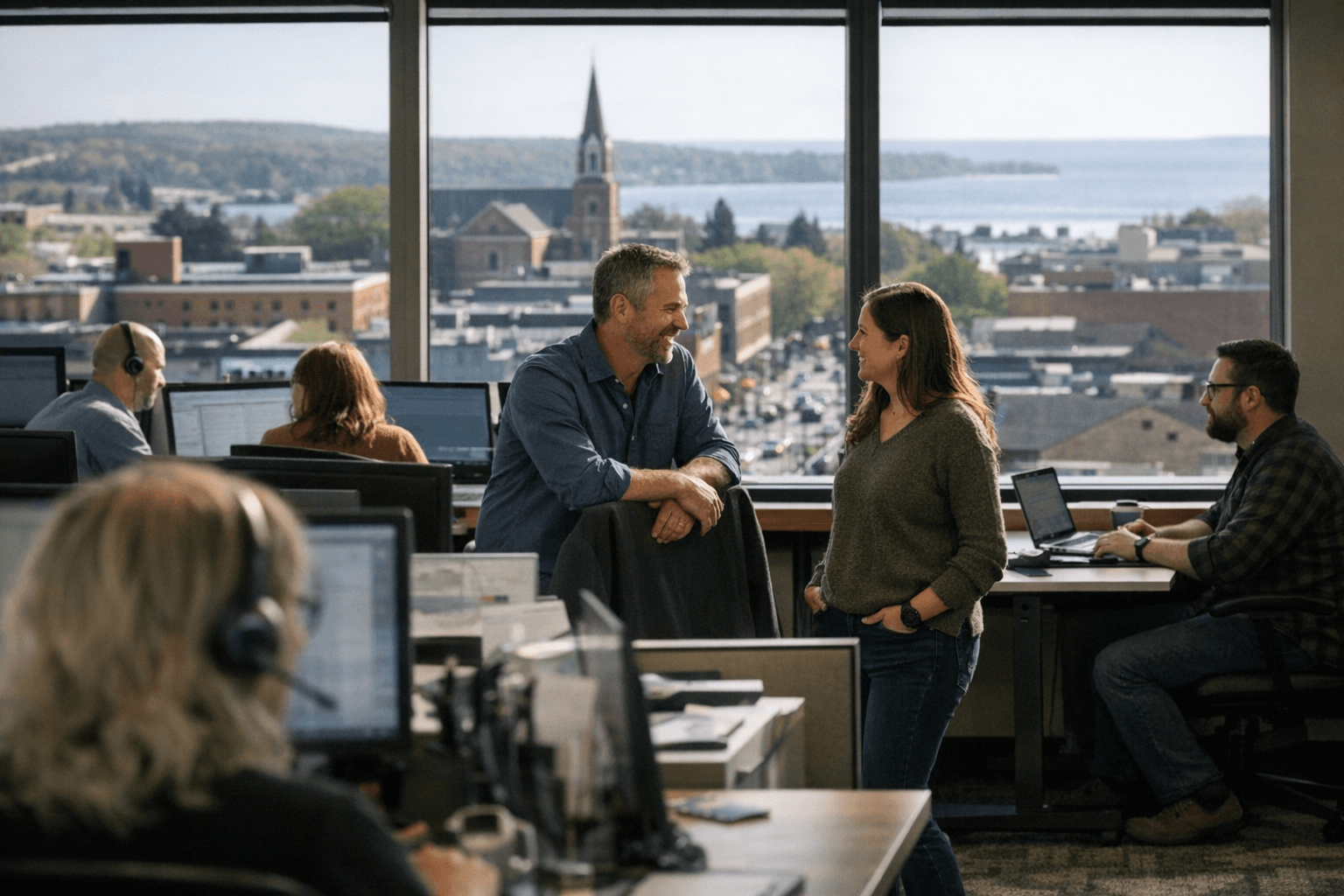 Hagerty Returns 400 Employees to Downtown Traverse City Offices