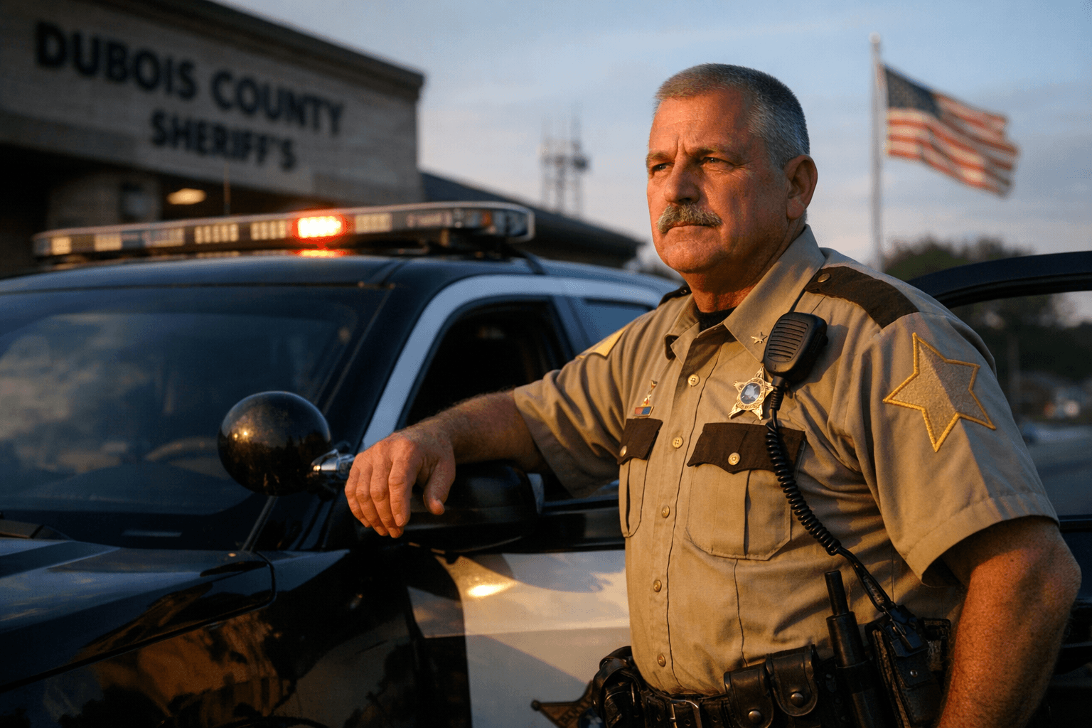 Letter Endorses Tim Lampert for Dubois County Sheriff, Citing 35 Years of Service