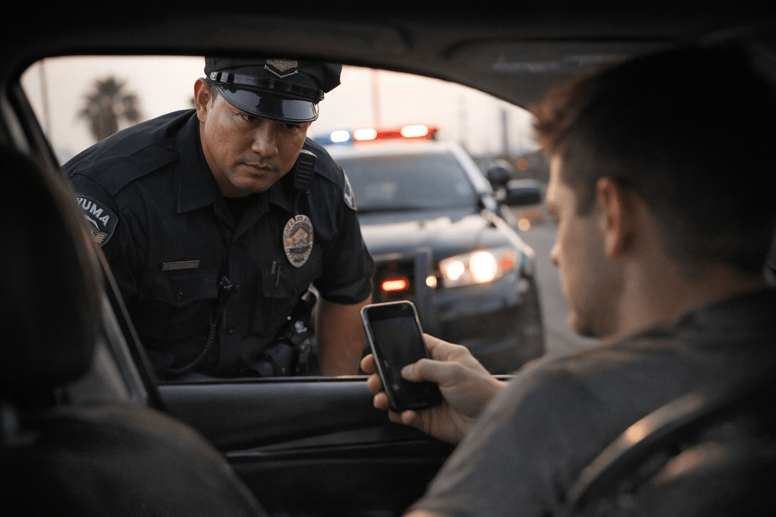 Yuma Police Urge Drivers to Put Phones Down During Distracted Driving Month