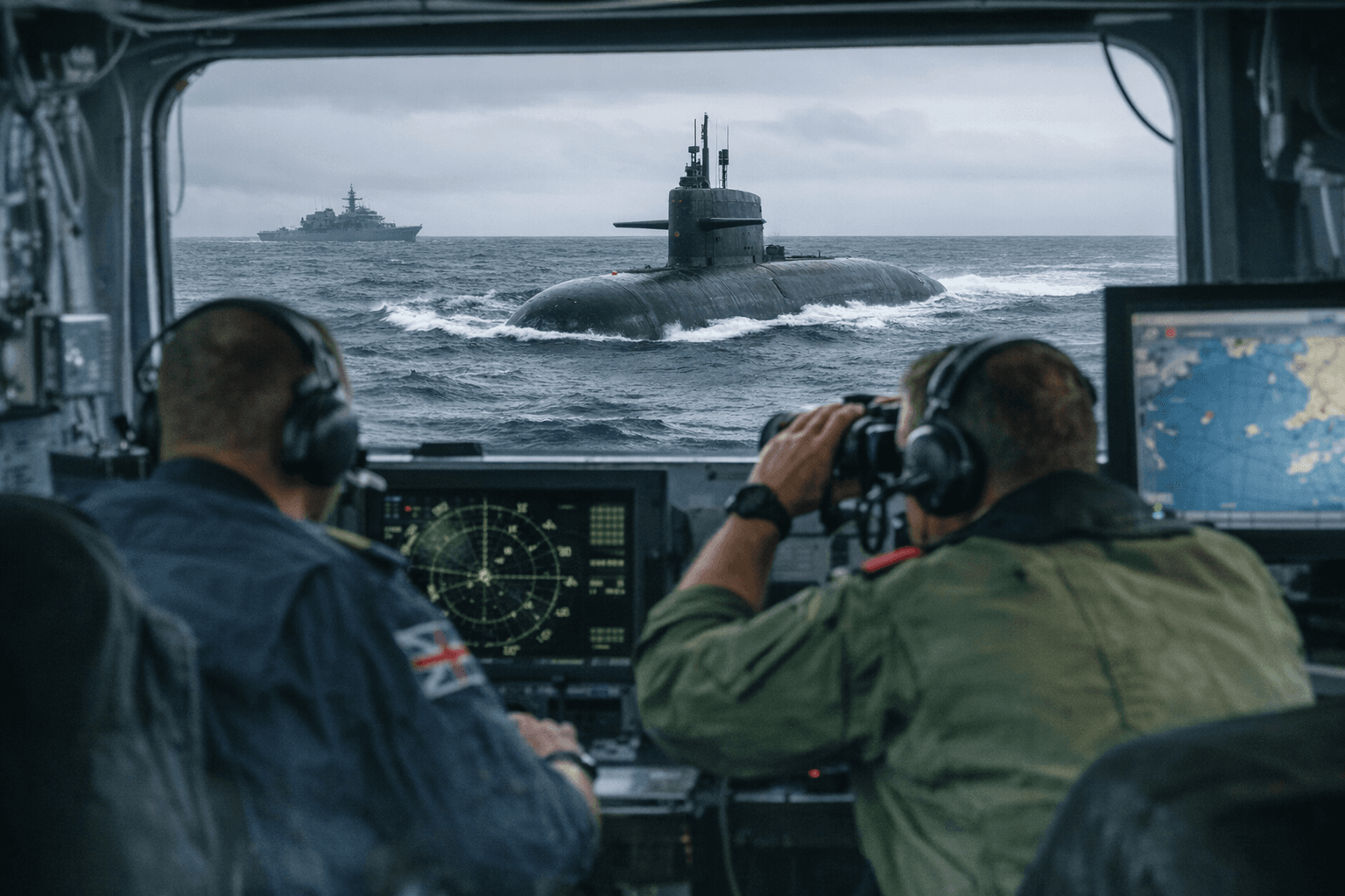 UK and Norway Led Weeks-Long Operation to Deter Russian Submarines in North Atlantic