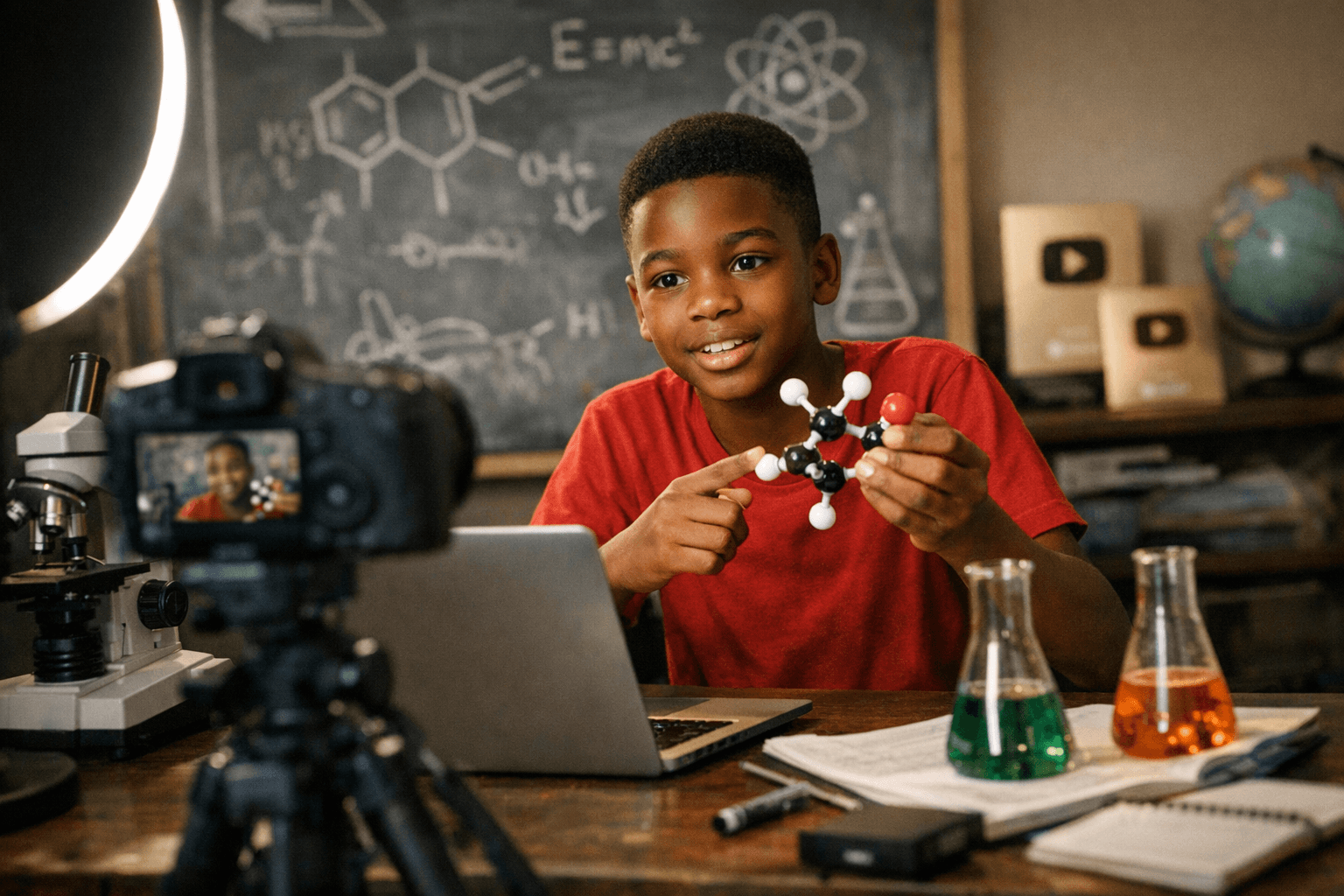 11-Year-Old Sean Atitsgobe Gains Million Followers, Eyes College at 13