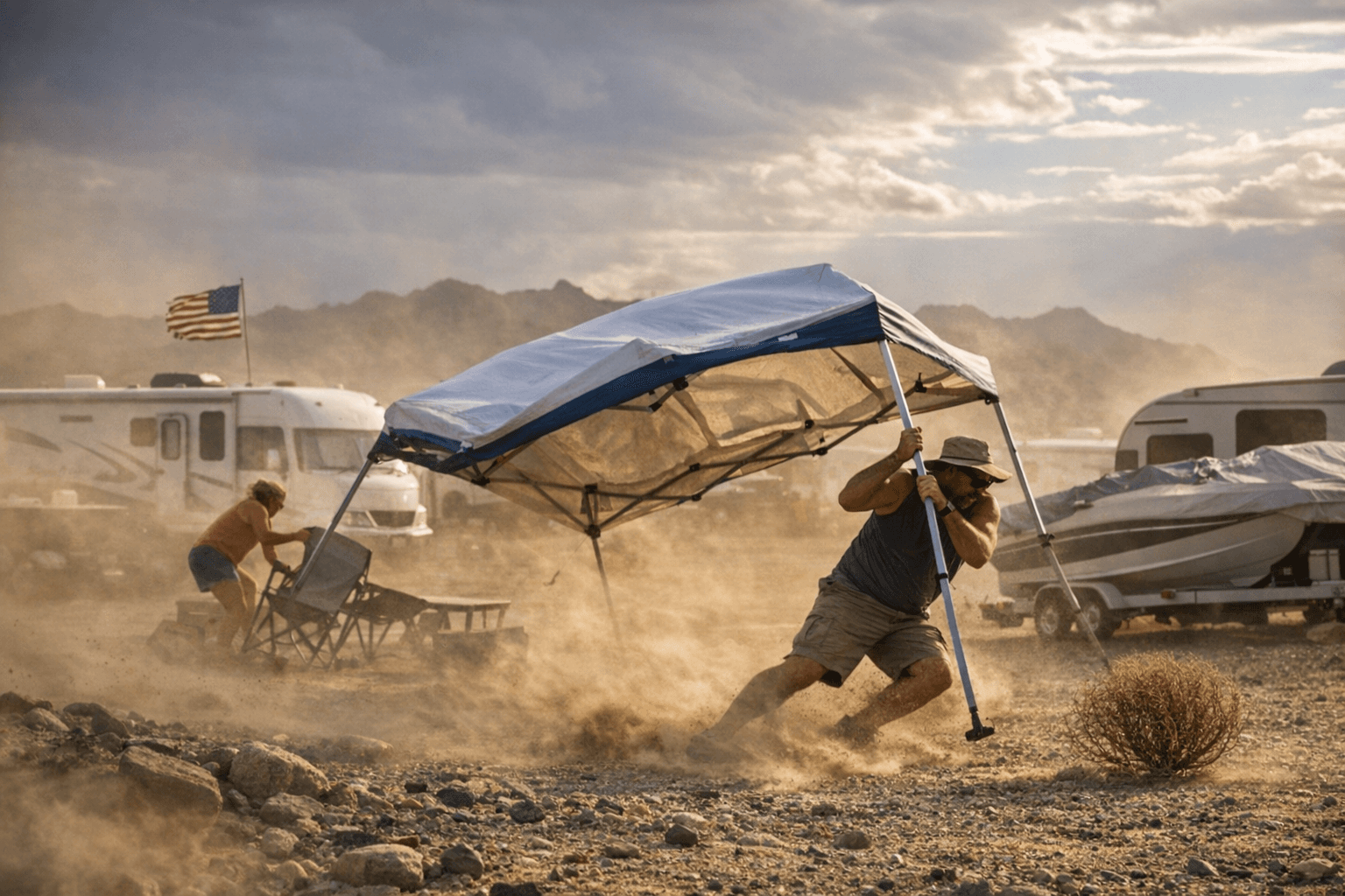 Warm Weekend Ahead for Quartzsite, but Gusty Winds Pose Concerns