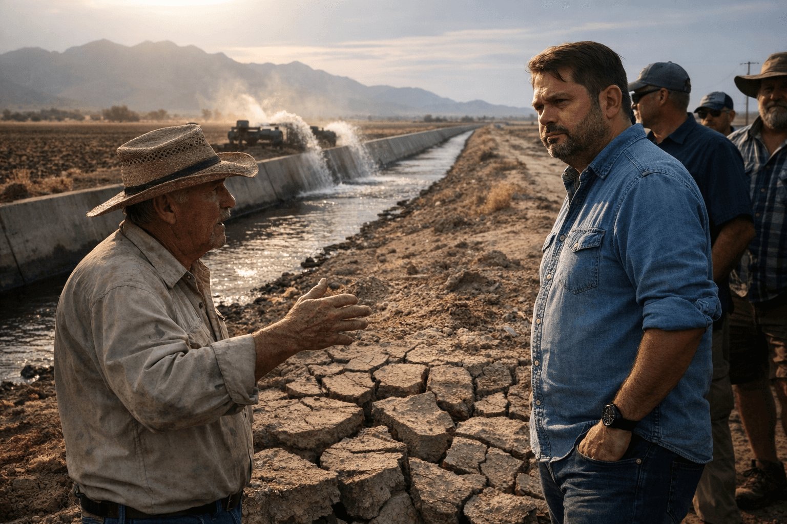 Sen. Gallego's La Paz County Visit Sparks Water Policy Criticism