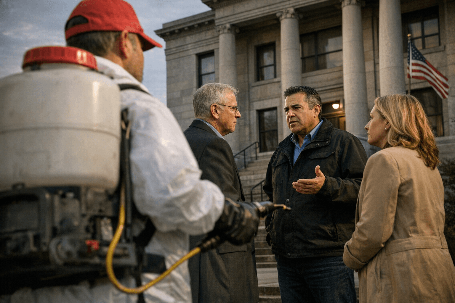 Middletown Council Rejects National Pest Control Firm, Seeks Local Bidder for Courthouse