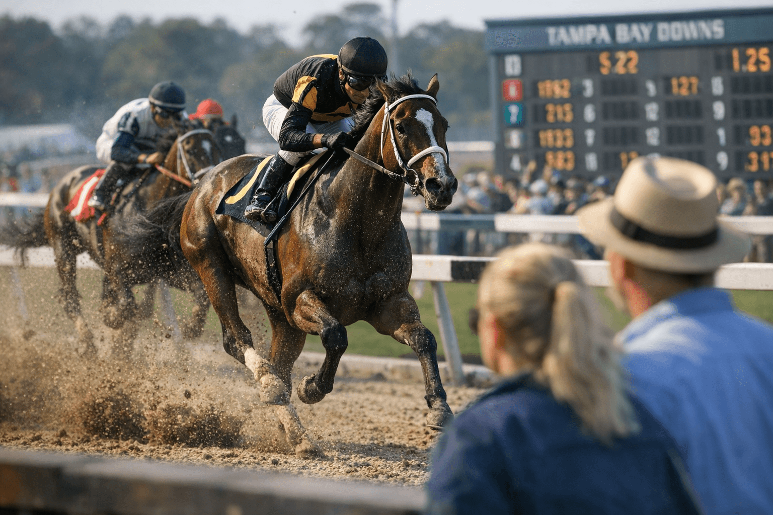 The Puma's Tampa Bay Derby Beyer Adjusted Again, Settles at 94
