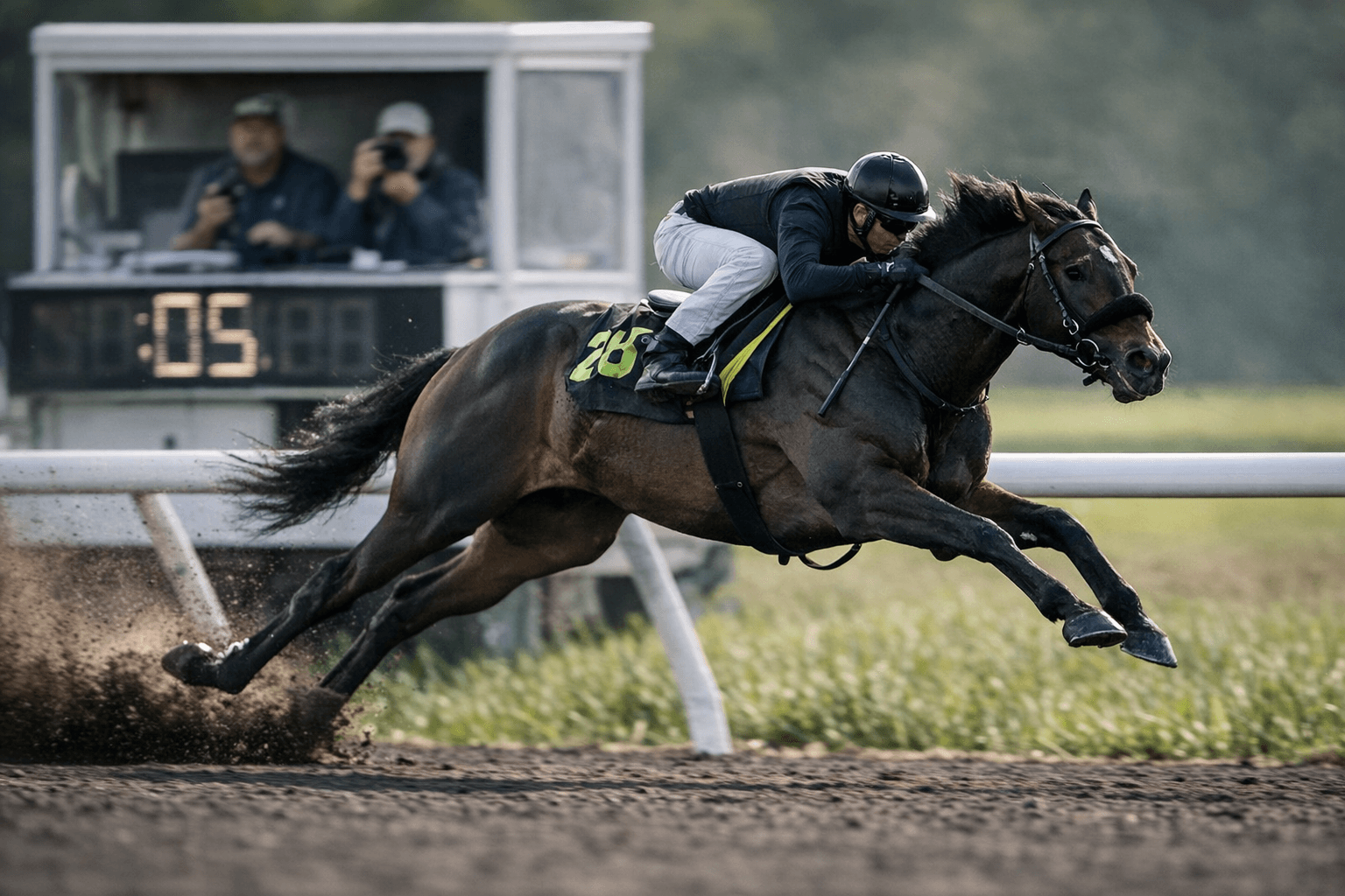 Essential Quality Colt Breezes Record 9.4 at OBS Sale