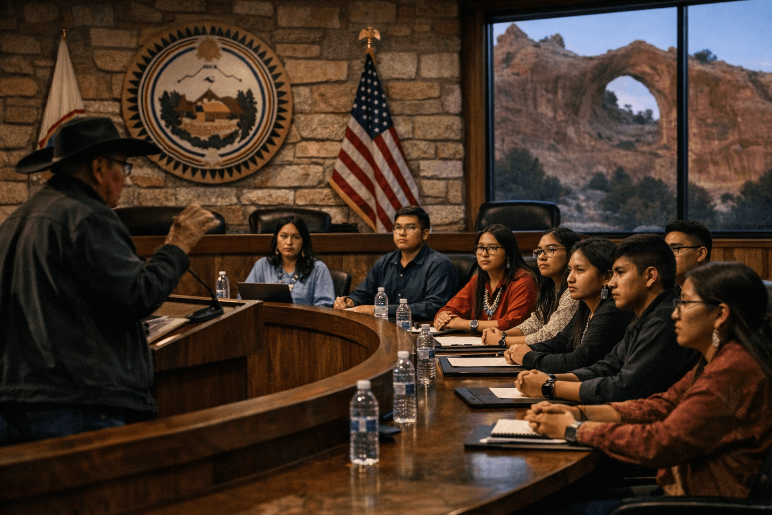 Navajo Nation Youth Advisory Council Holds First Meeting in Window Rock