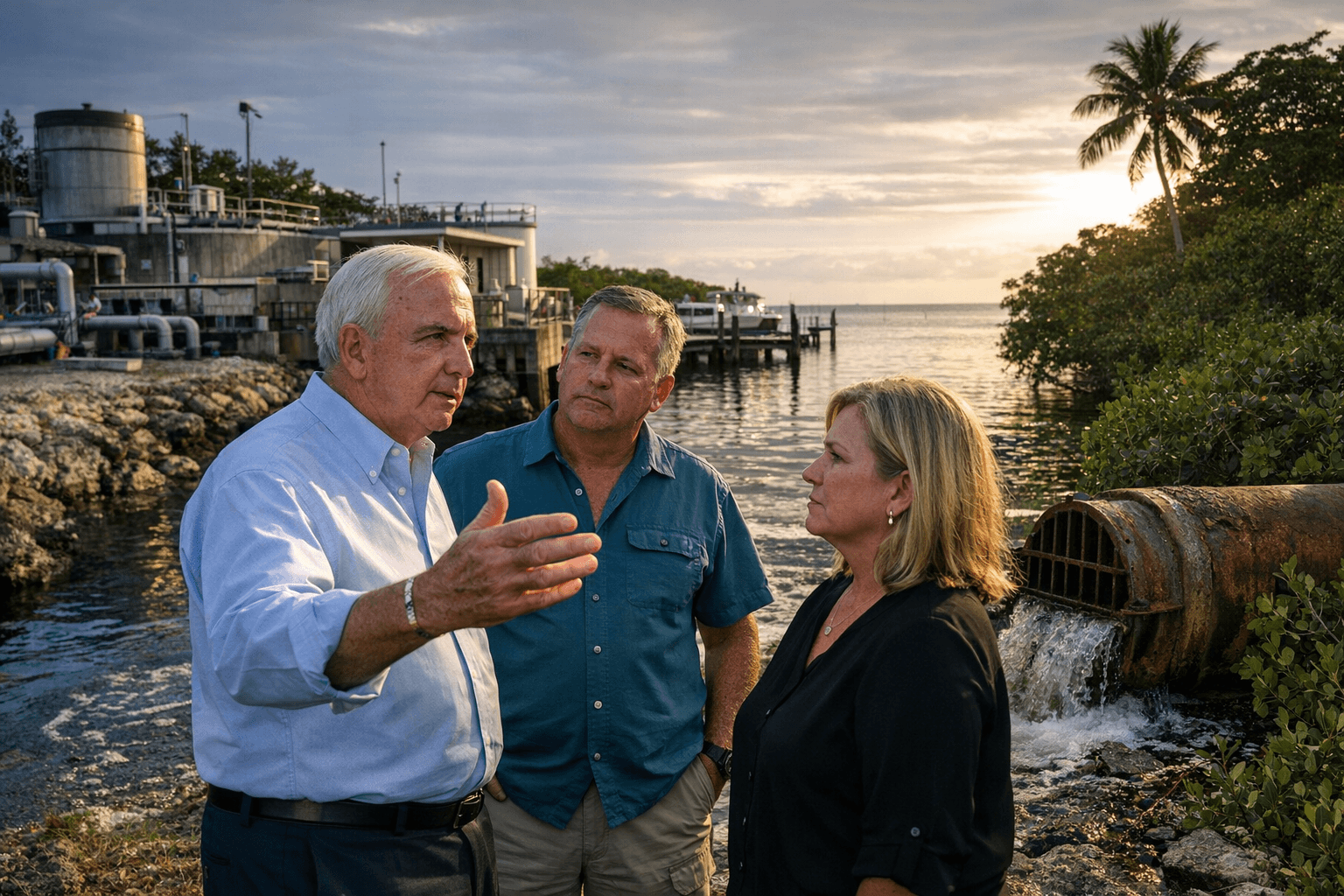 Gimenez Meets Islamorada Leaders on Infrastructure, Business, and Environment