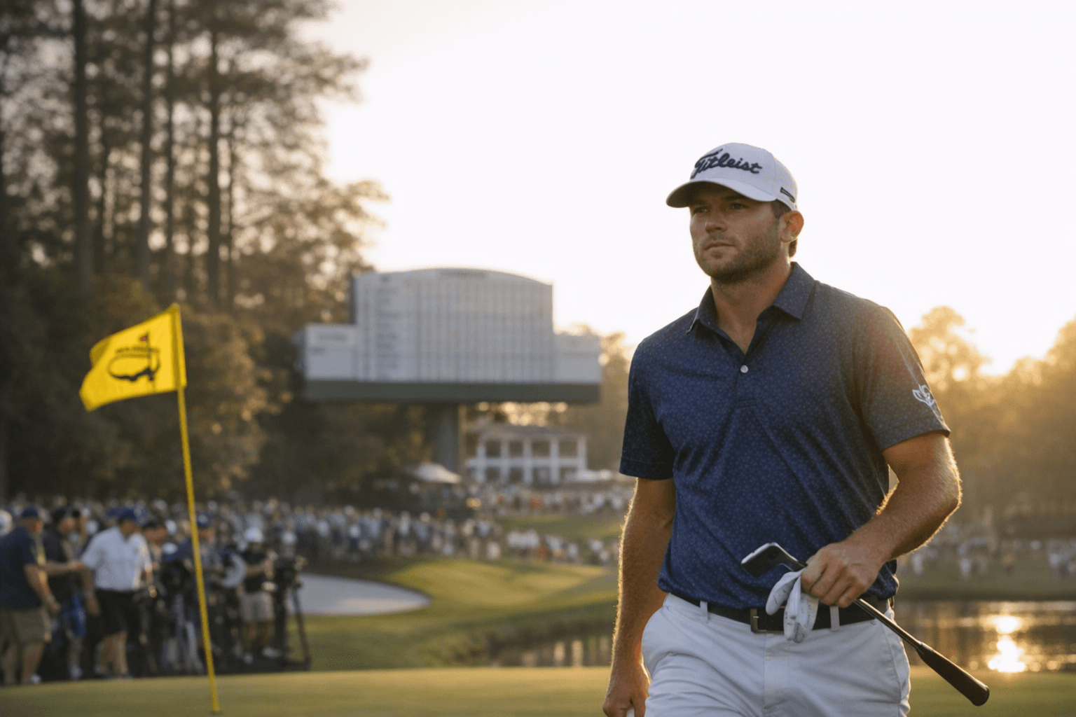 Sam Burns Leads After Round One of the 90th Masters Tournament