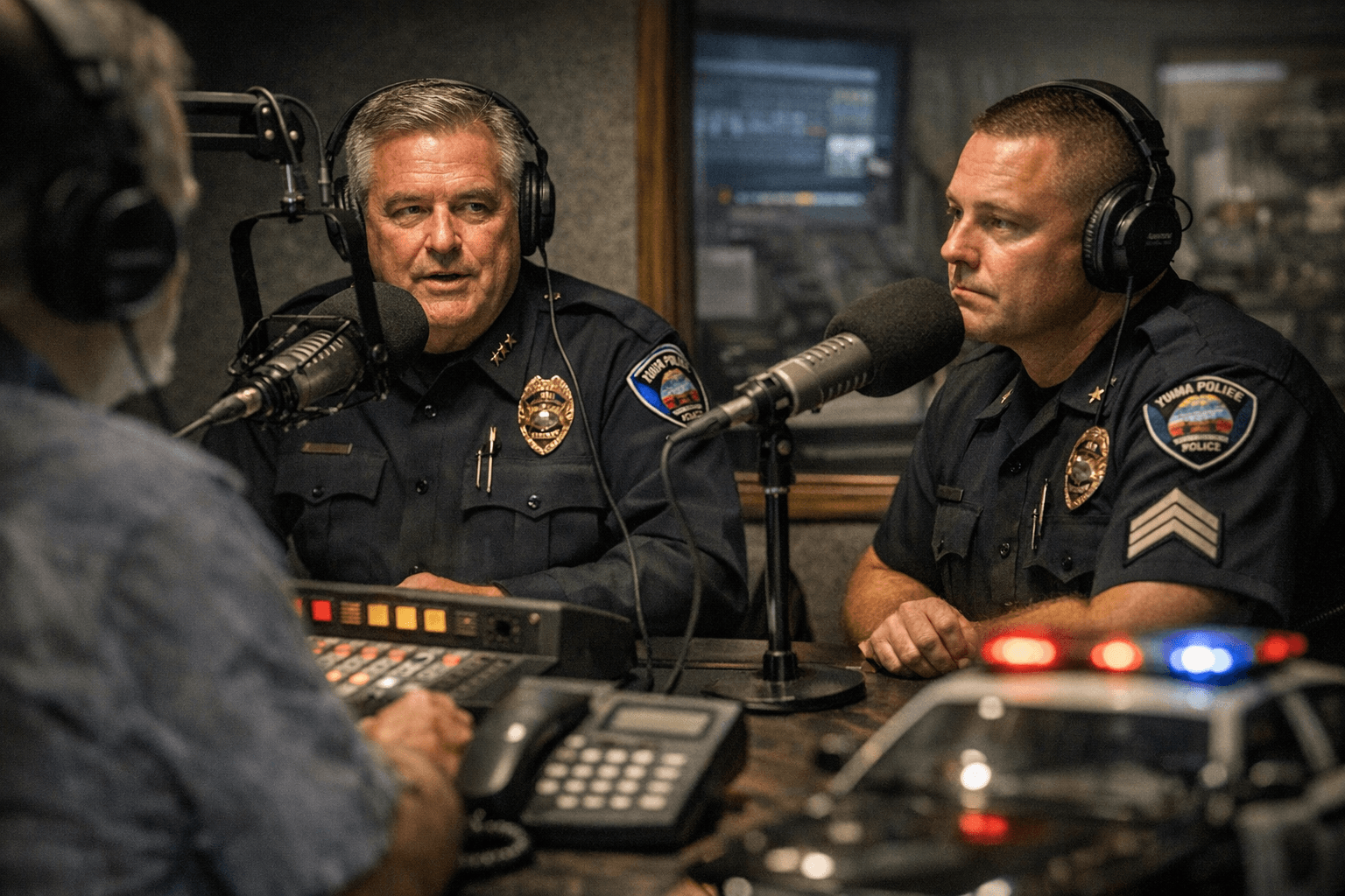 Yuma Police Chief, Sergeant Discuss Safety Priorities on Local Radio Program