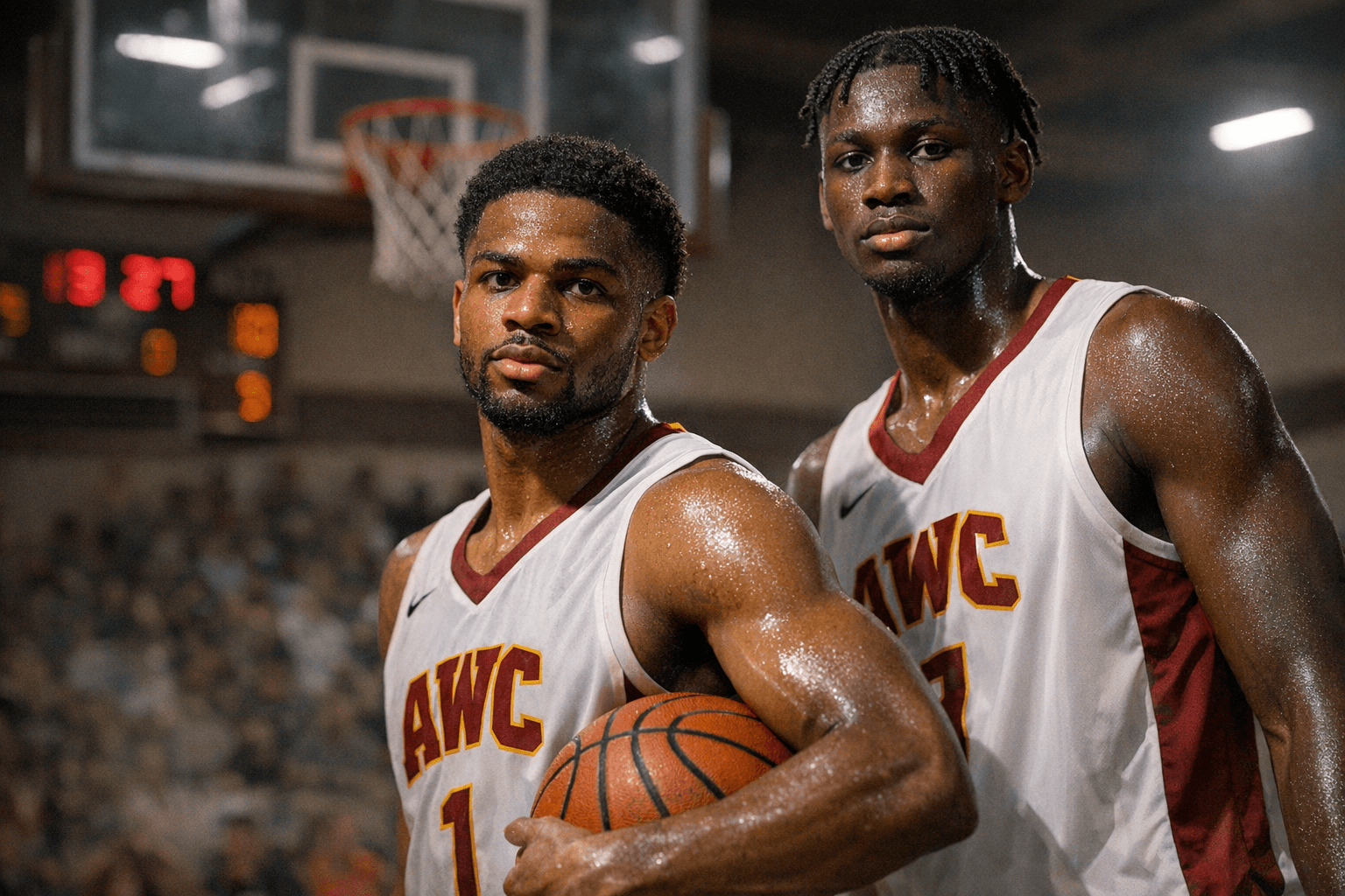 AWC's Mason, Doumbia Named NJCAA Second Team All-Americans in Basketball