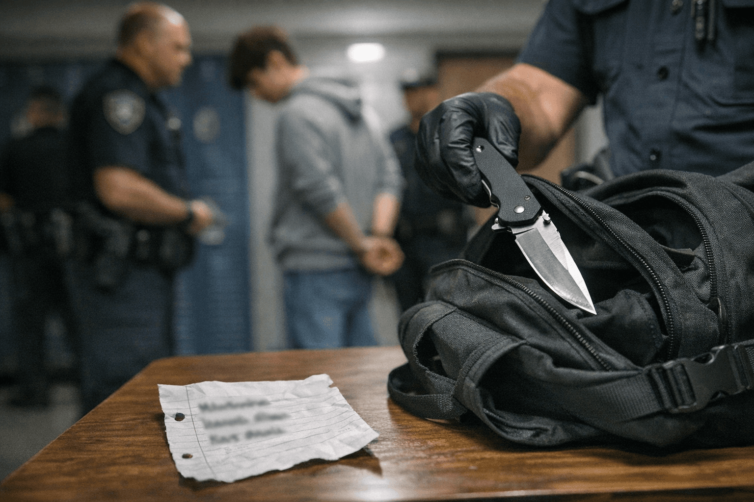 Rockwall High Student Arrested After Knife, Threat List Found in Backpack