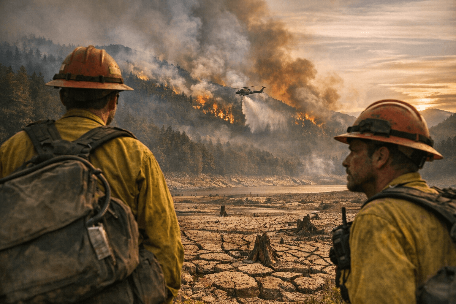 Looking Glass Fire Reaches 50% Containment Amid Worsening Drought Conditions