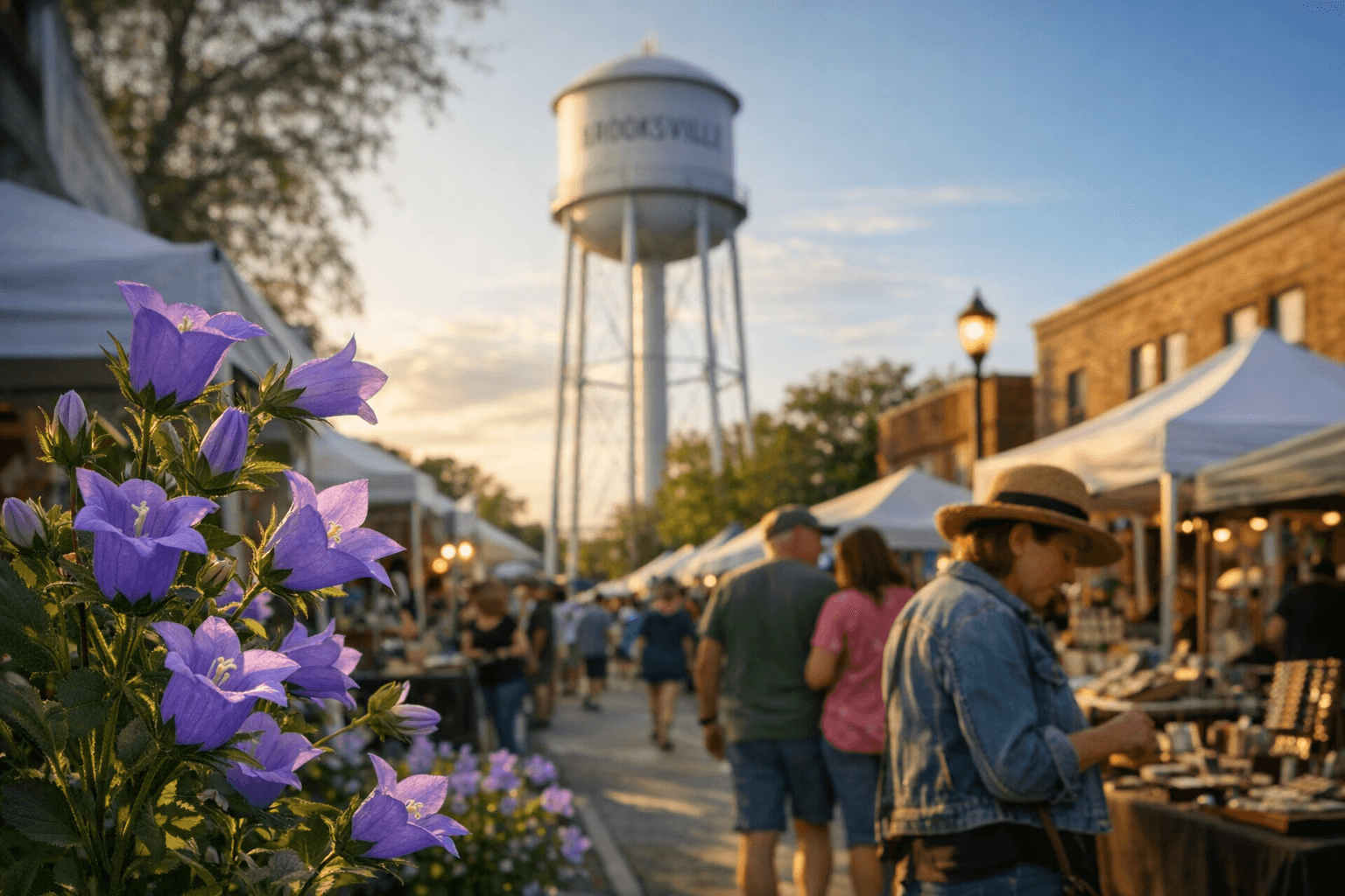 Brooksville in Bloom Street Market Celebrates Bell Flower, Local Makers April 18